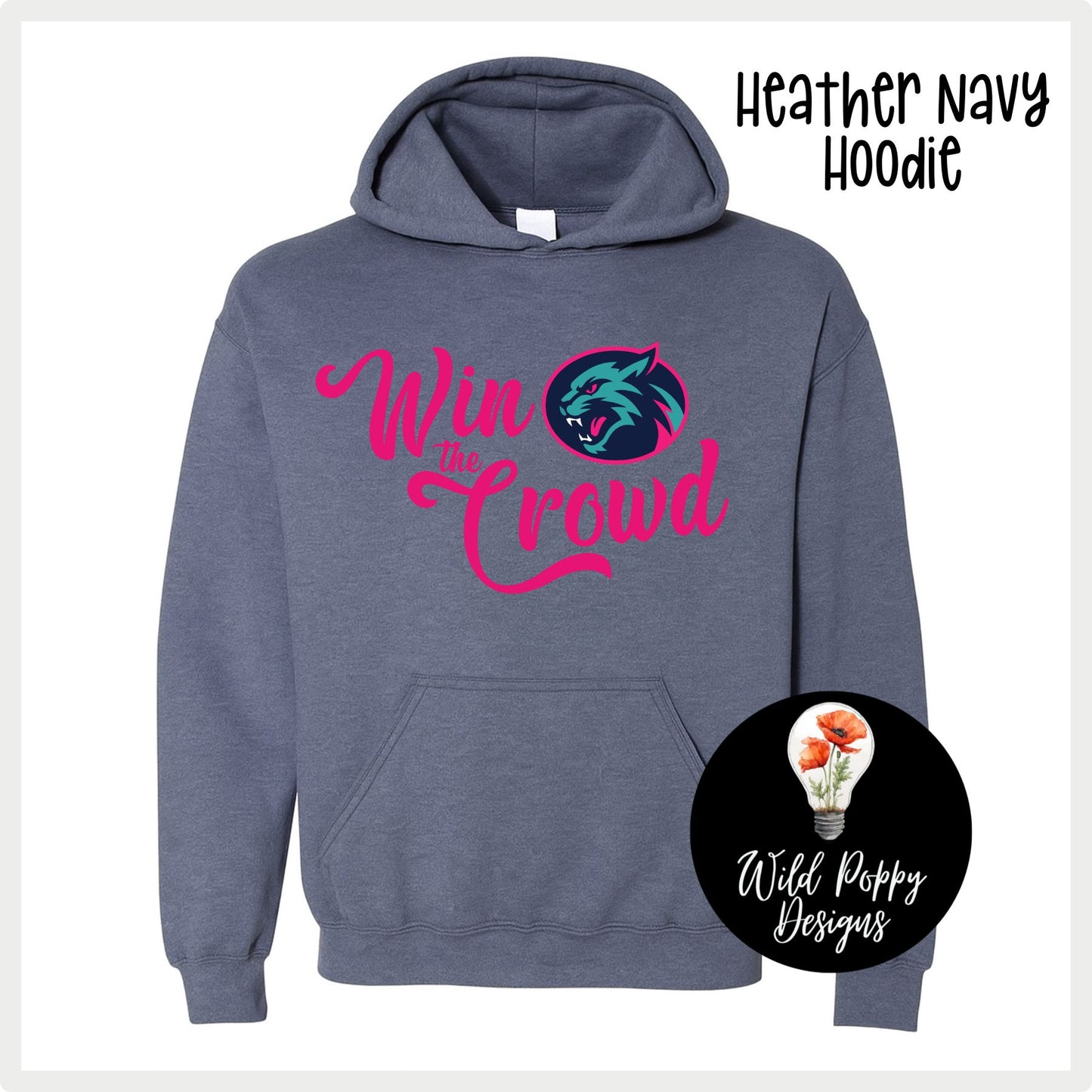 Hillcats Win the Crowd Hoodie Sweatshirt