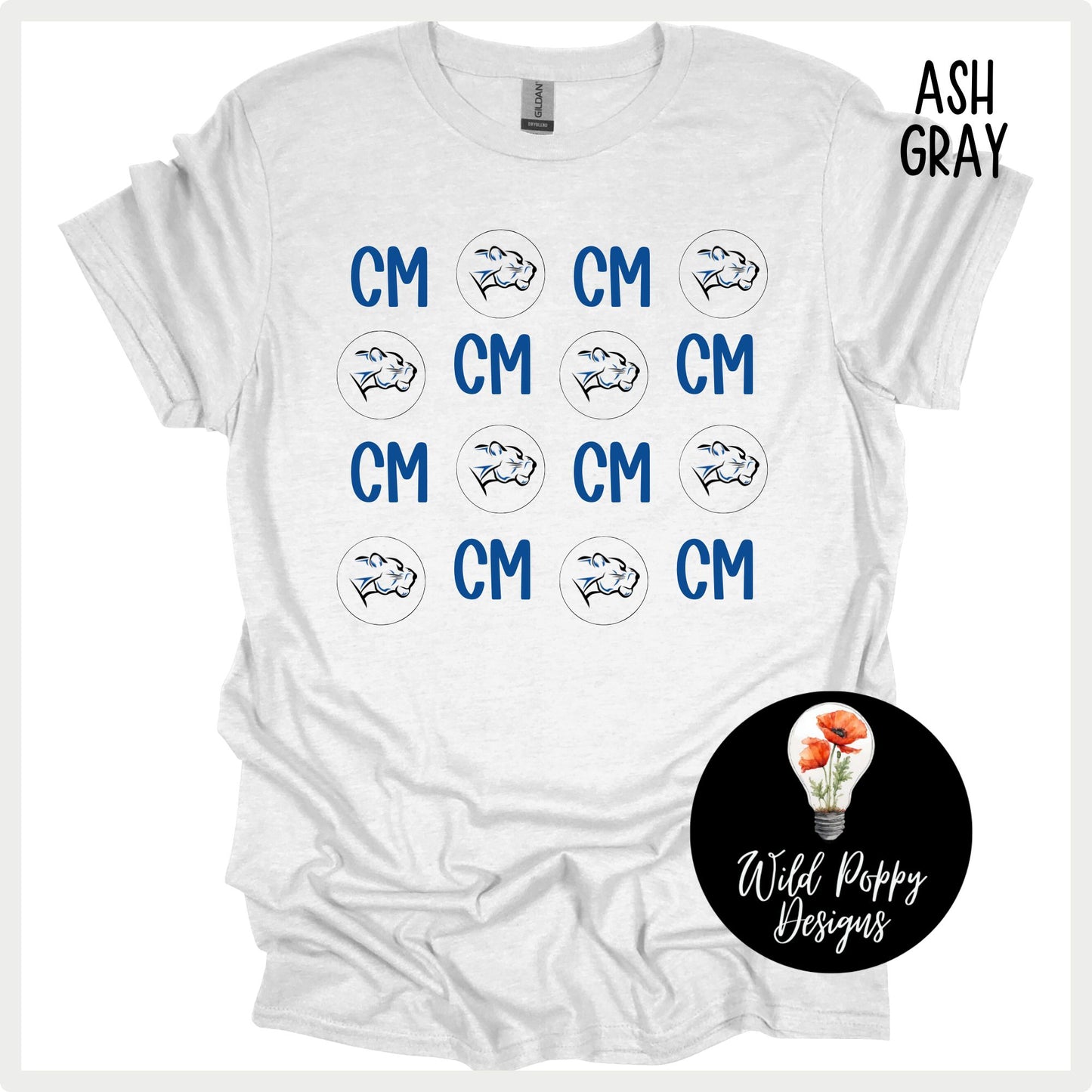 Creekmoor Cougars - Logo Pattern