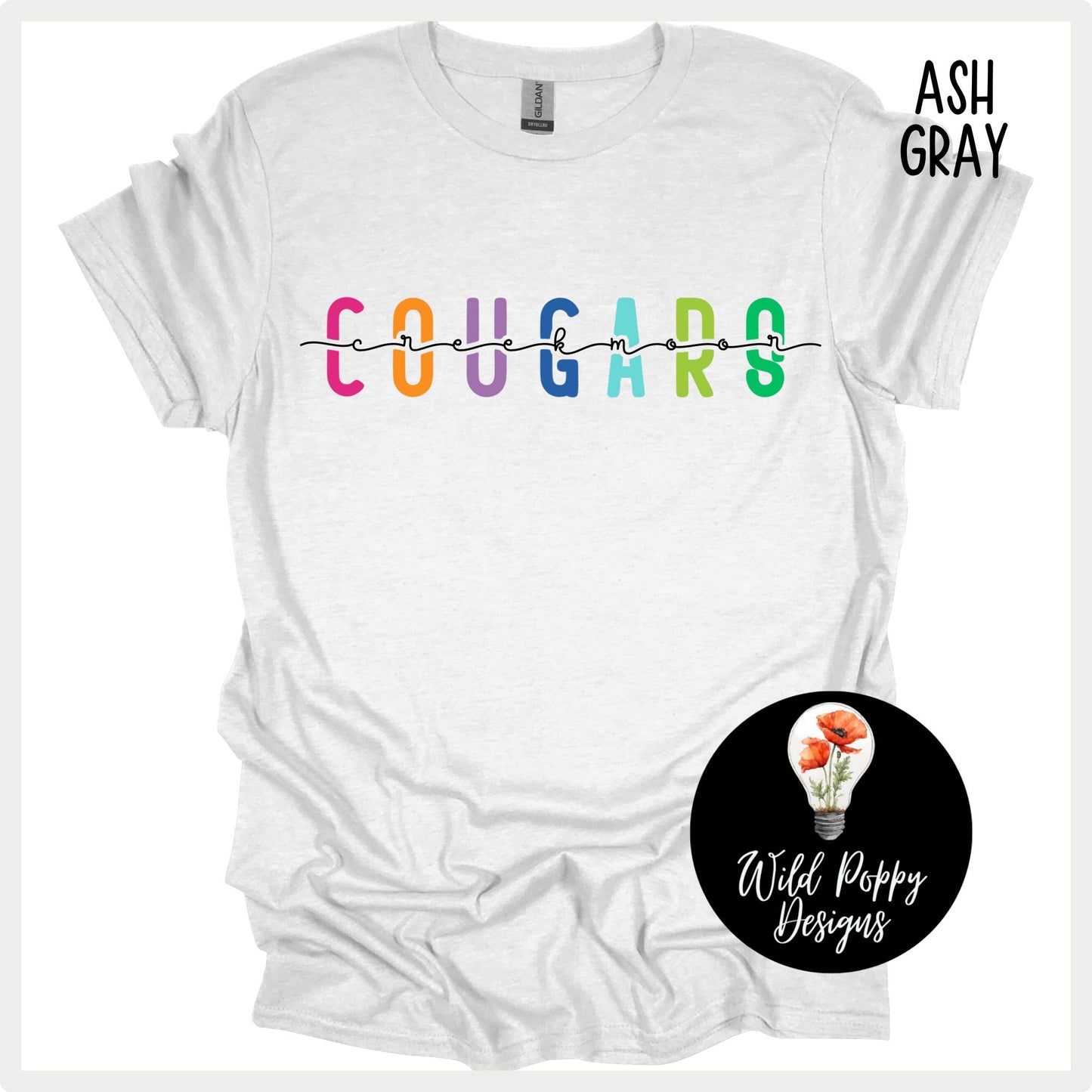 Creekmoor Cougars - Colorful