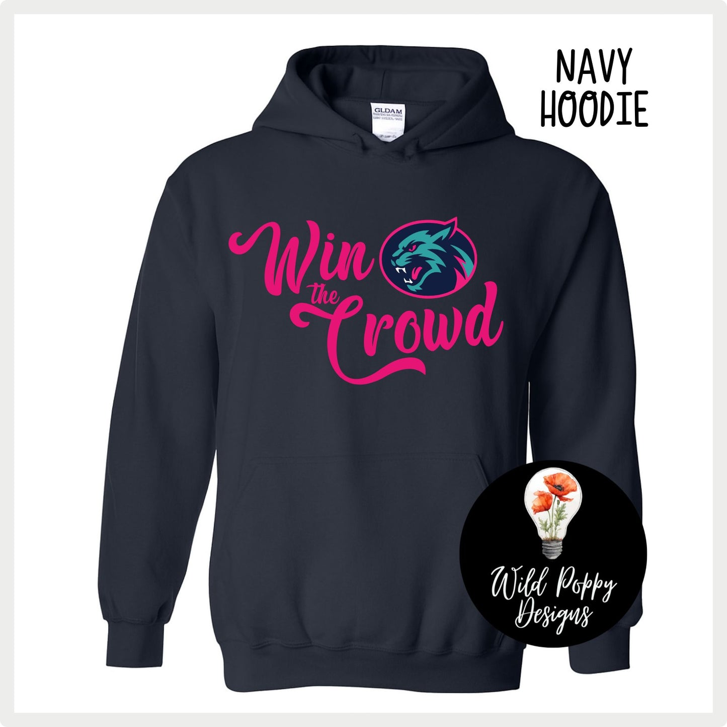 Hillcats Win the Crowd Hoodie Sweatshirt