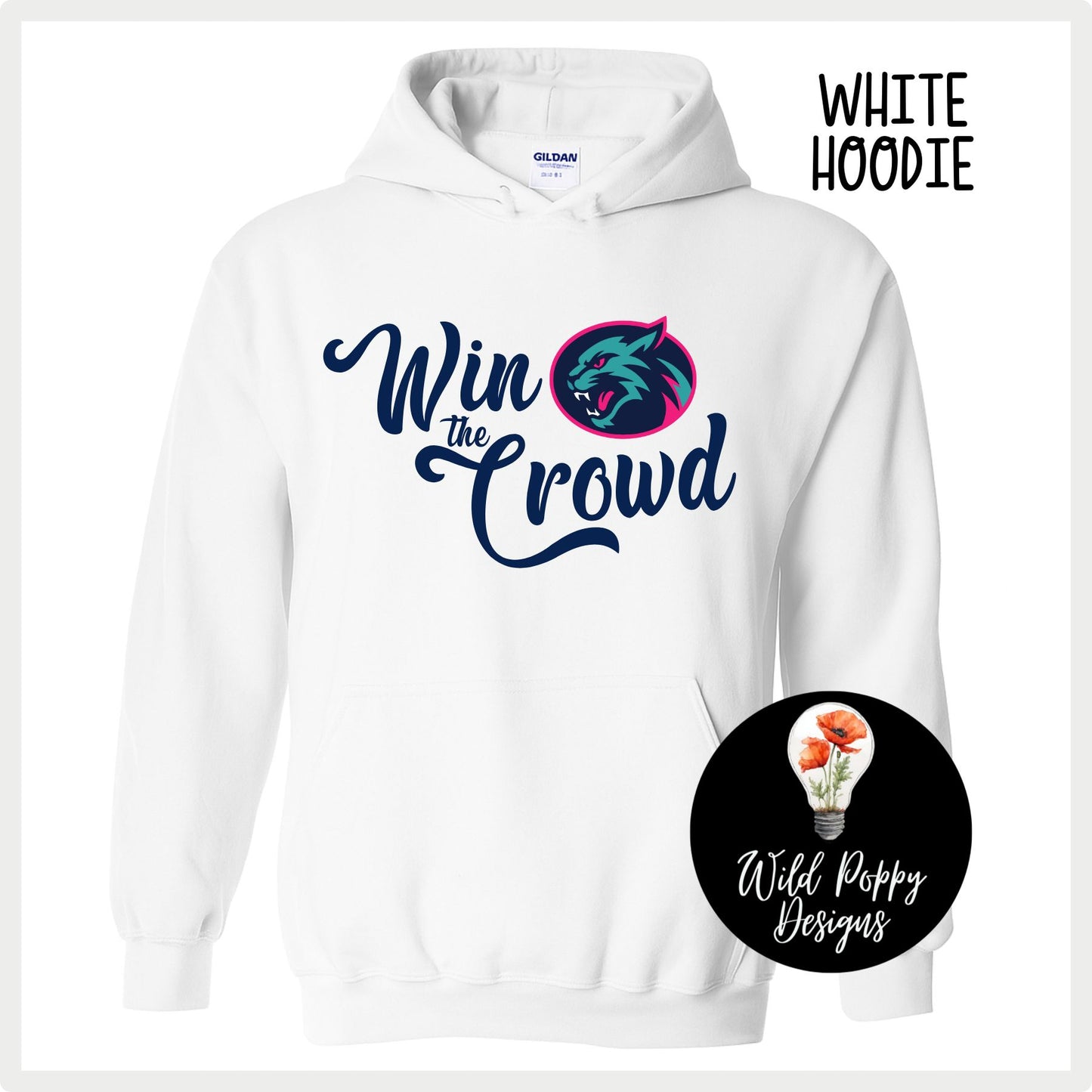 Hillcats Win the Crowd Hoodie Sweatshirt