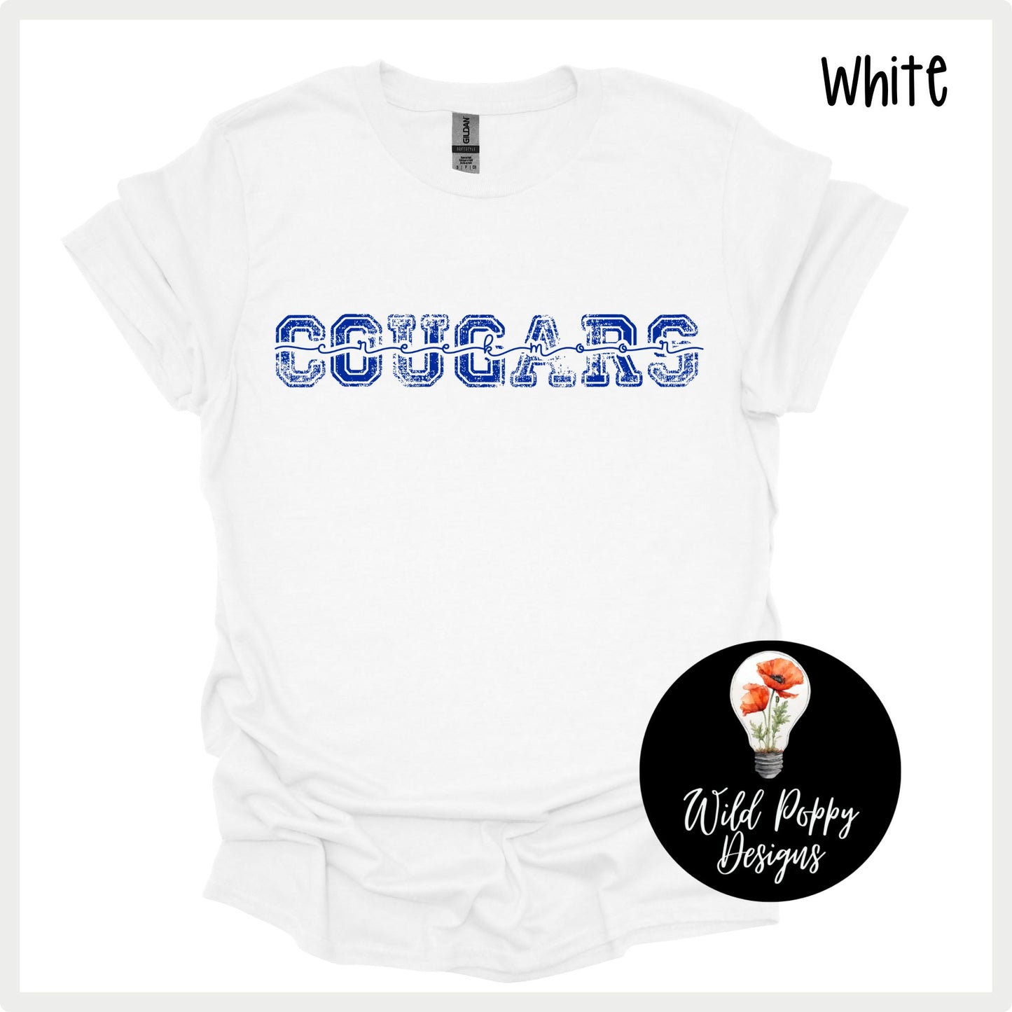 Creekmoor Cougars - Cougar School Shirt