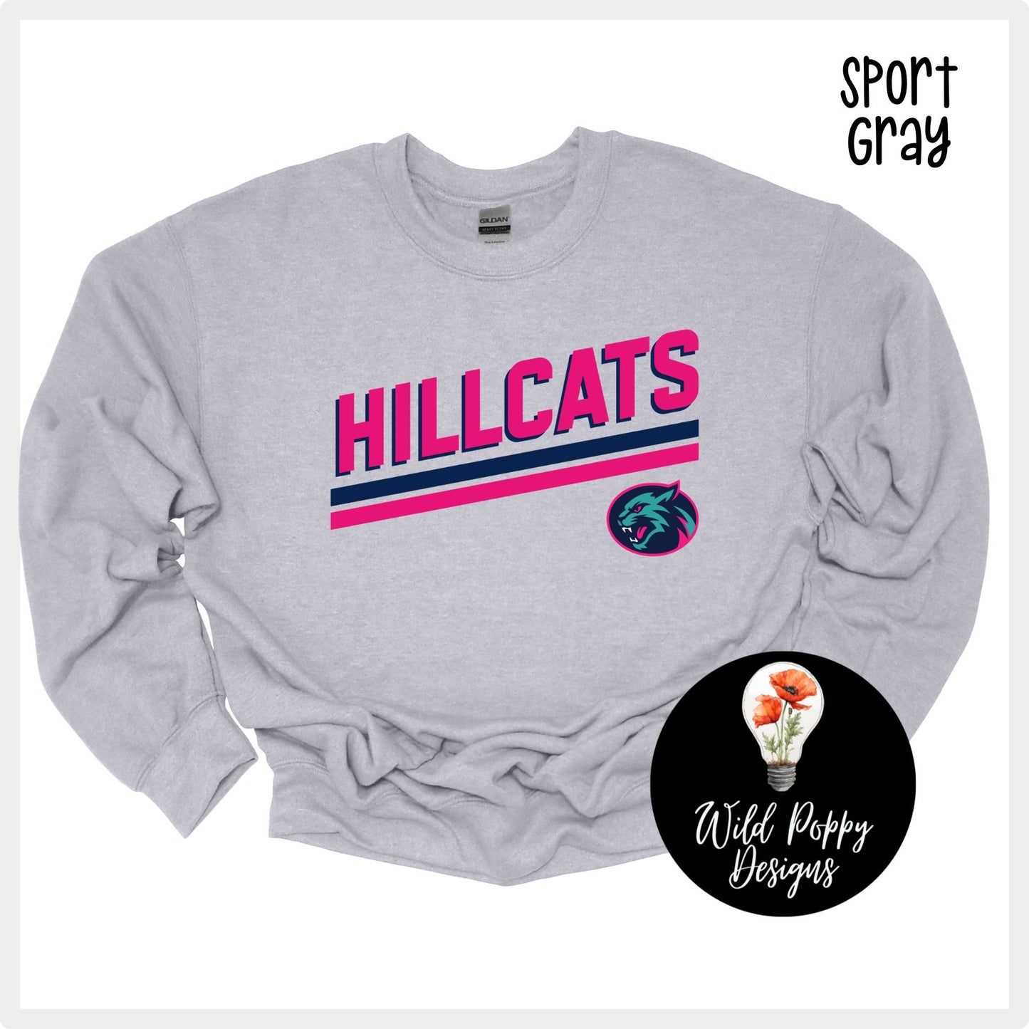 Hillcats Crewneck Sweatshirt