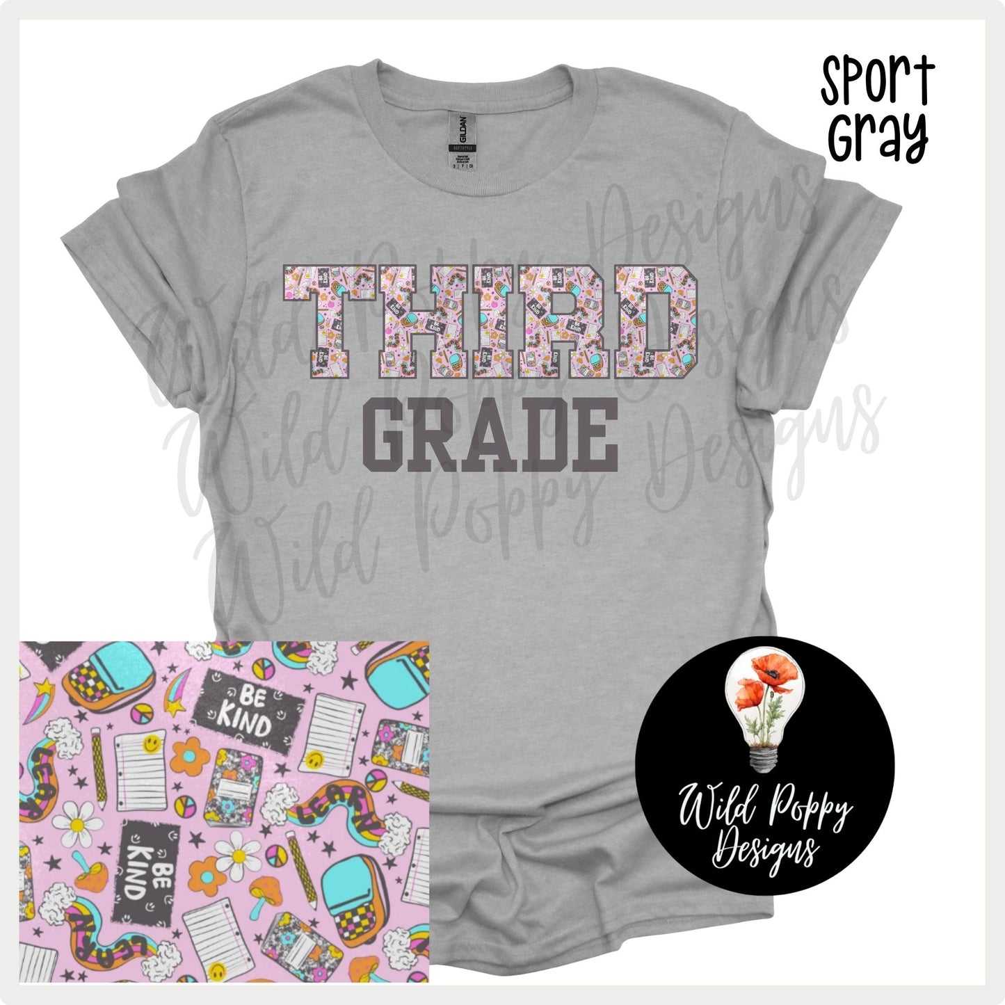 Cute Teacher Items Grade Level Tee (Customizable) (Copy)
