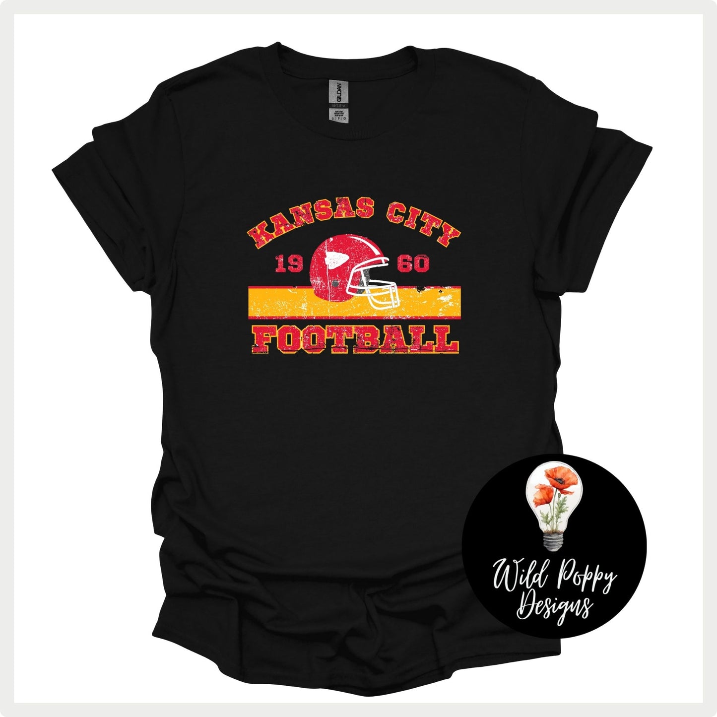 KC Football Distressed