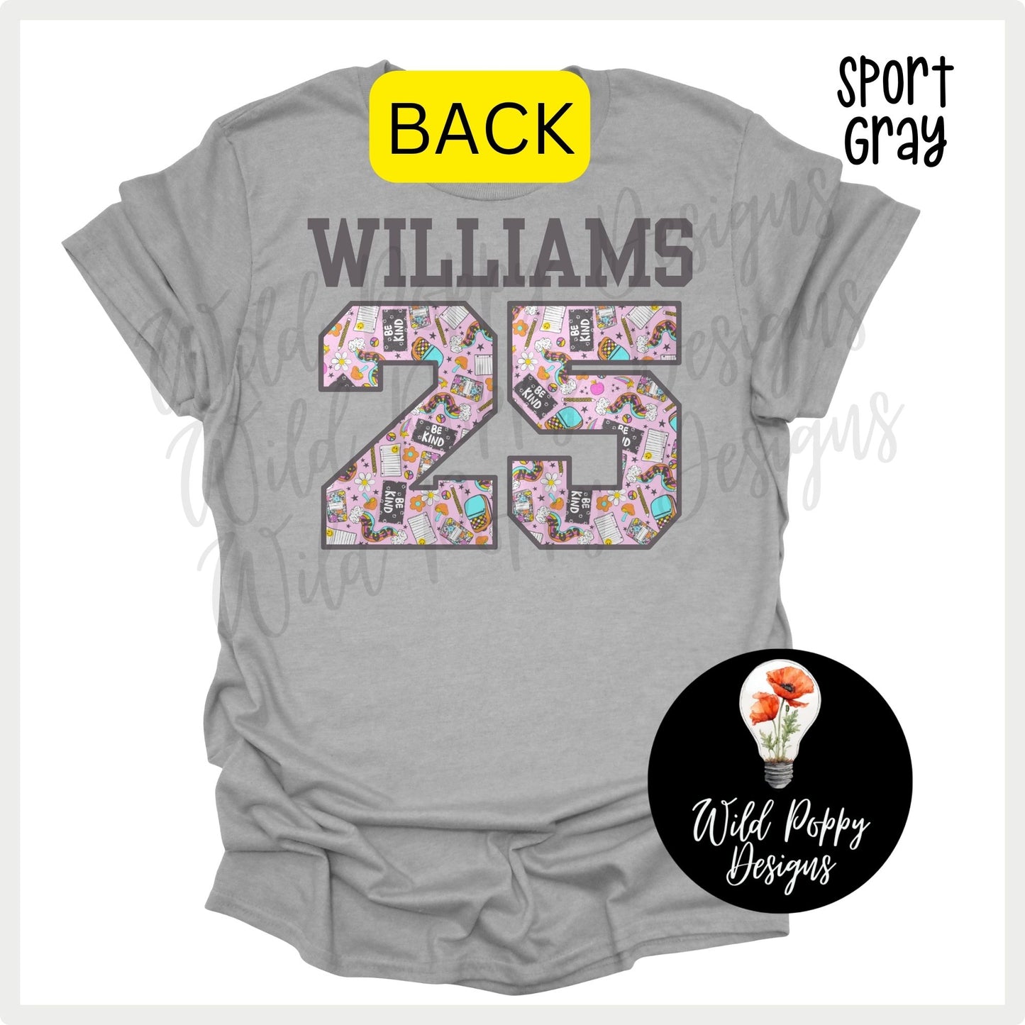 Cute Teacher Items Grade Level Tee (Customizable) (Copy)