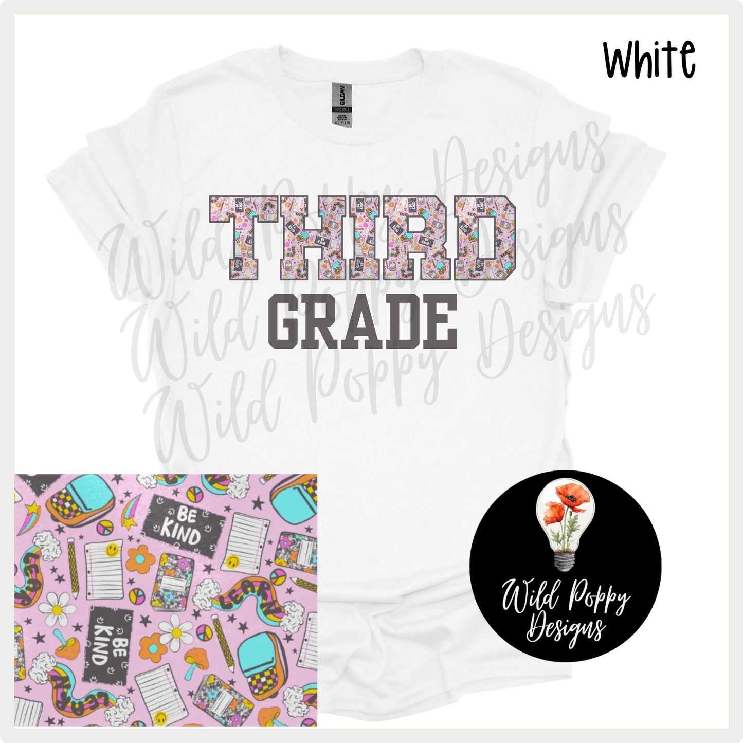 Cute Teacher Items Grade Level Tee (Customizable) (Copy)