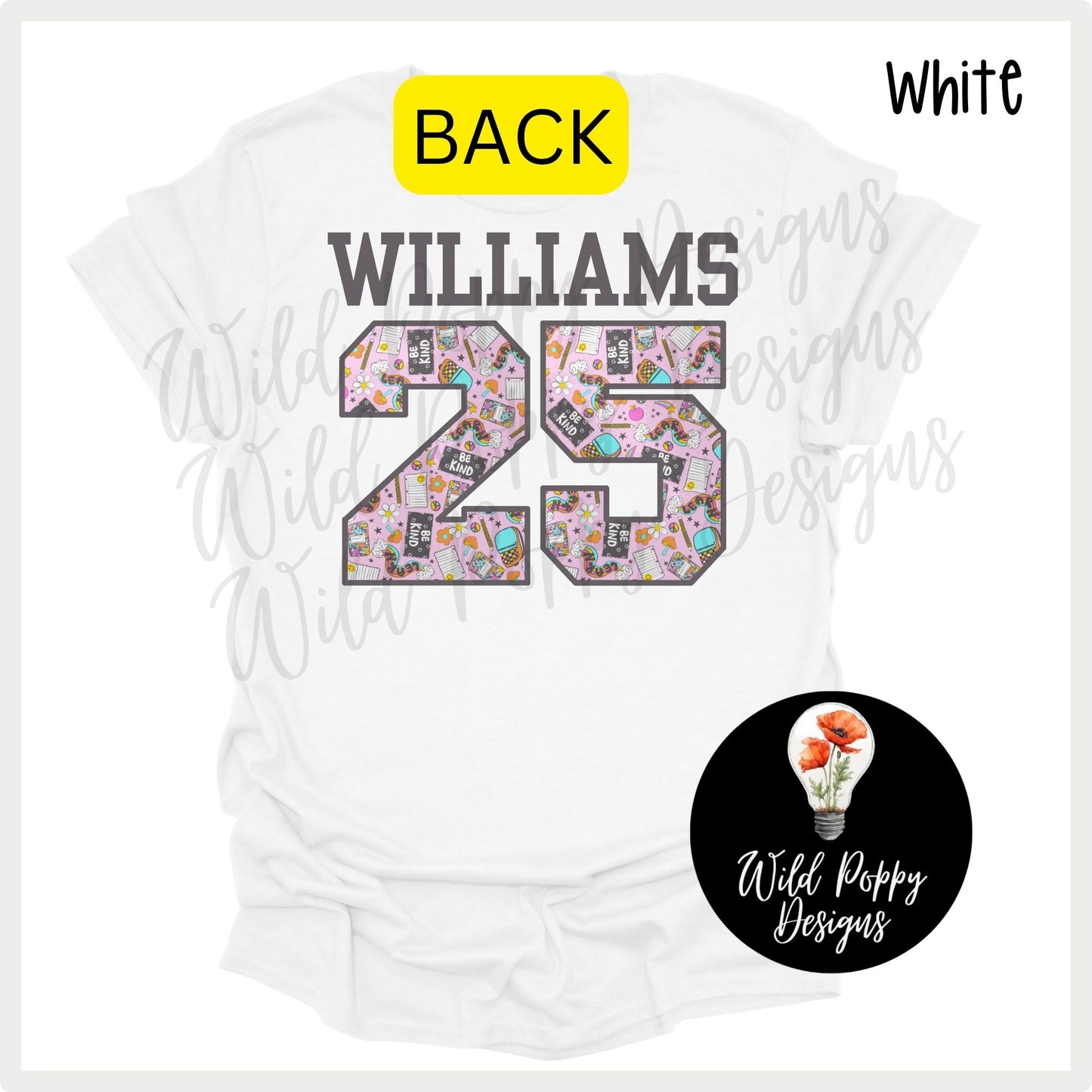 Cute Teacher Items Grade Level Tee (Customizable) (Copy)
