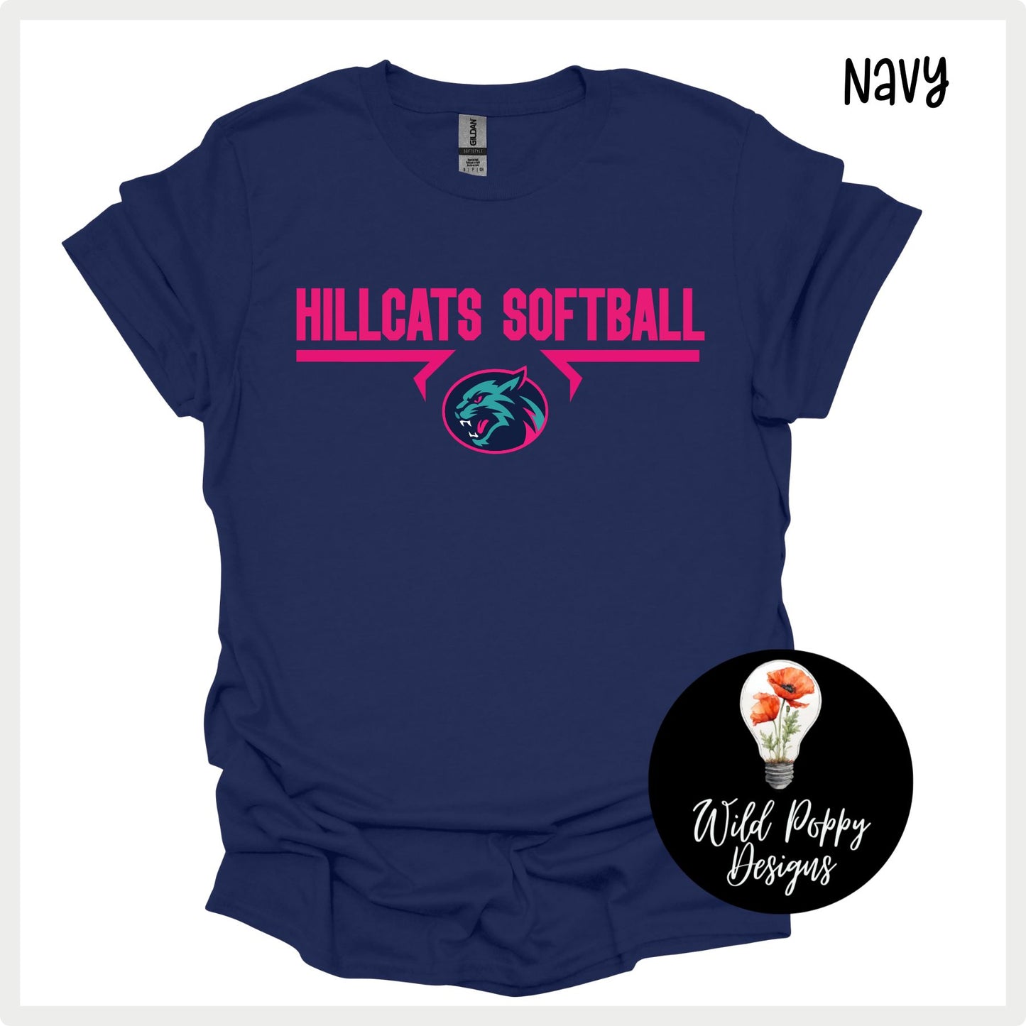 Hillcats Softball Tee