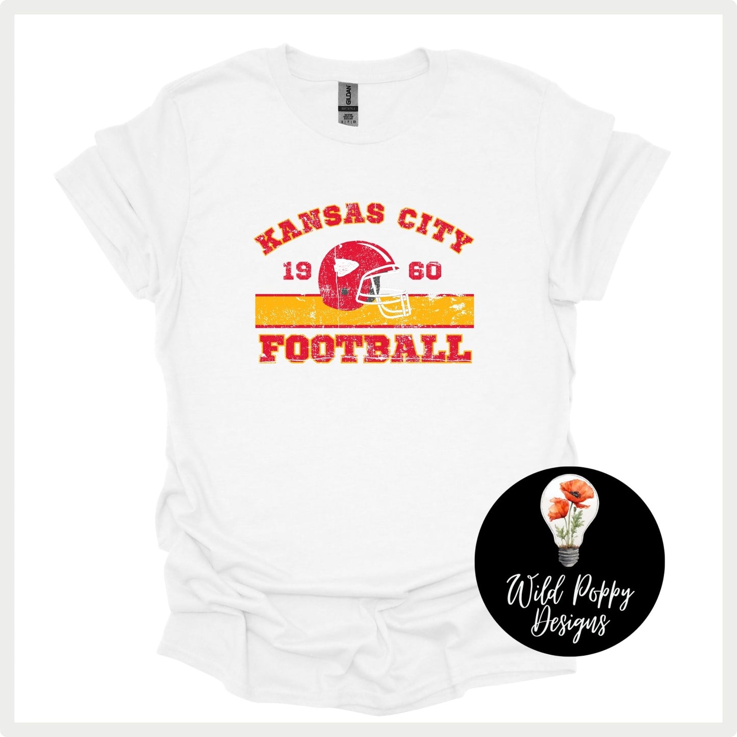KC Football Distressed