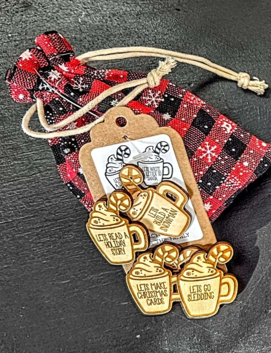 Holiday Activity Tokens Set