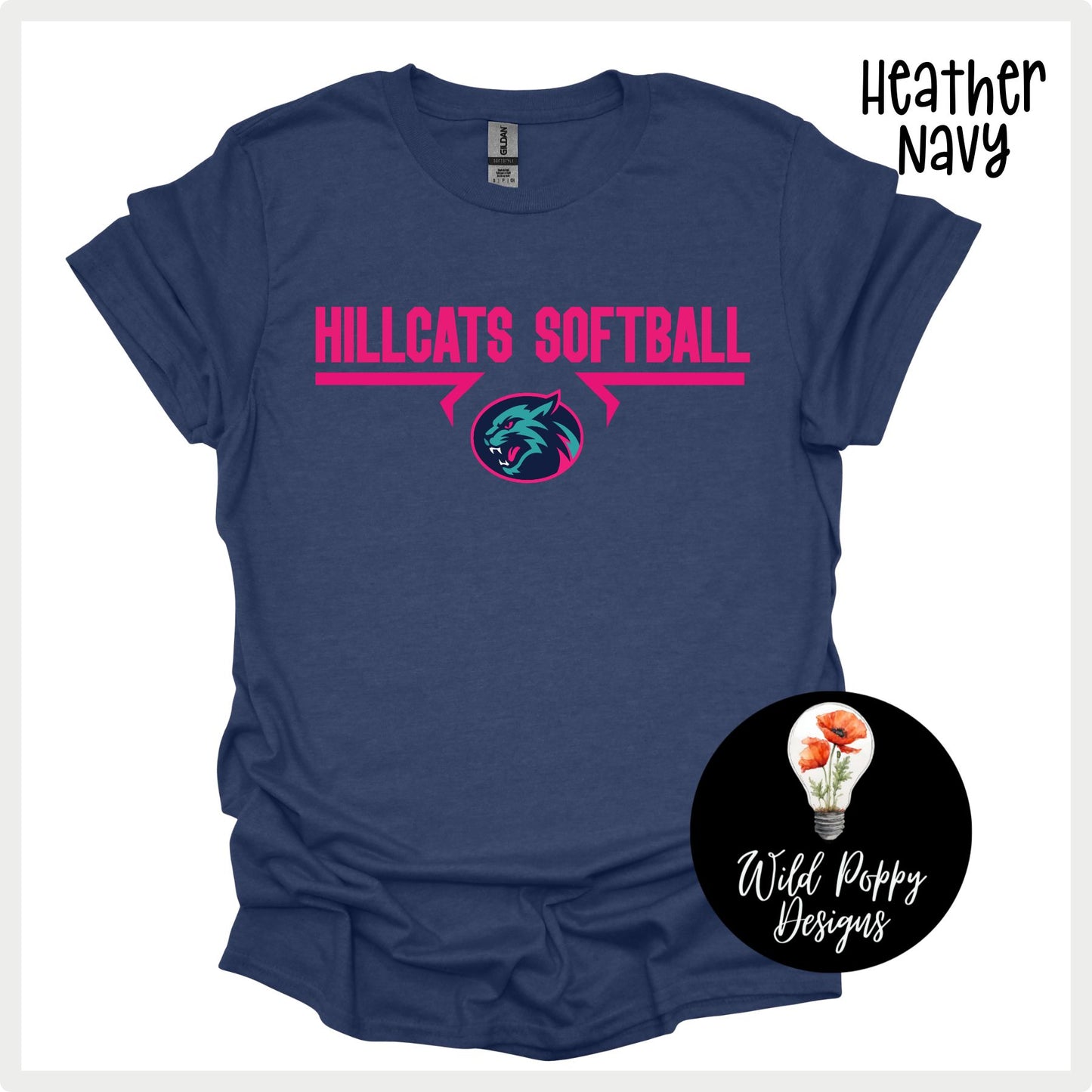 Hillcats Softball Tee
