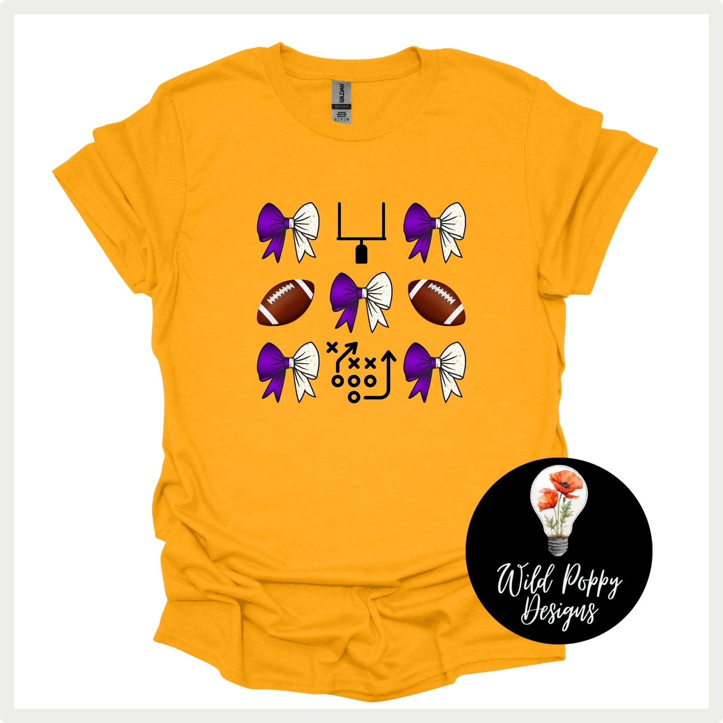 Football Bows - Pirates