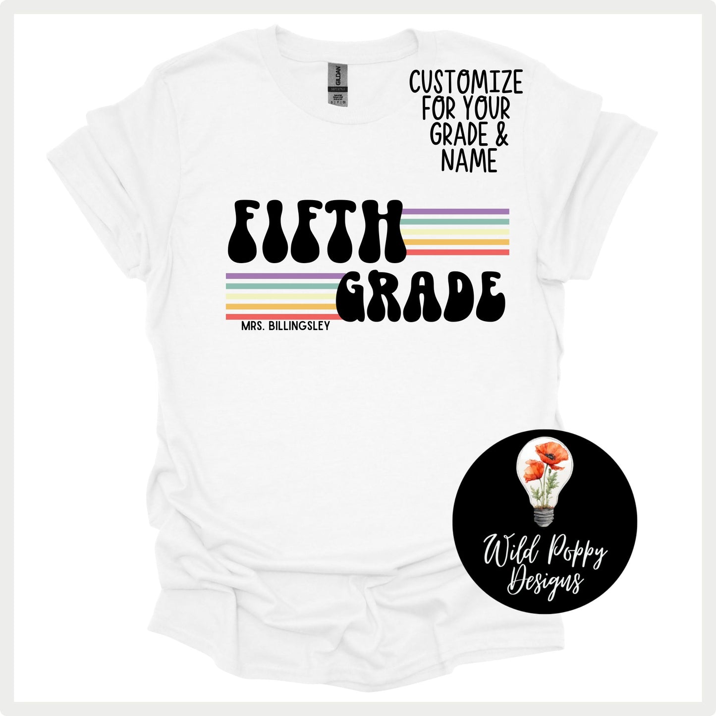 Groovy Grade Level (Customizable)