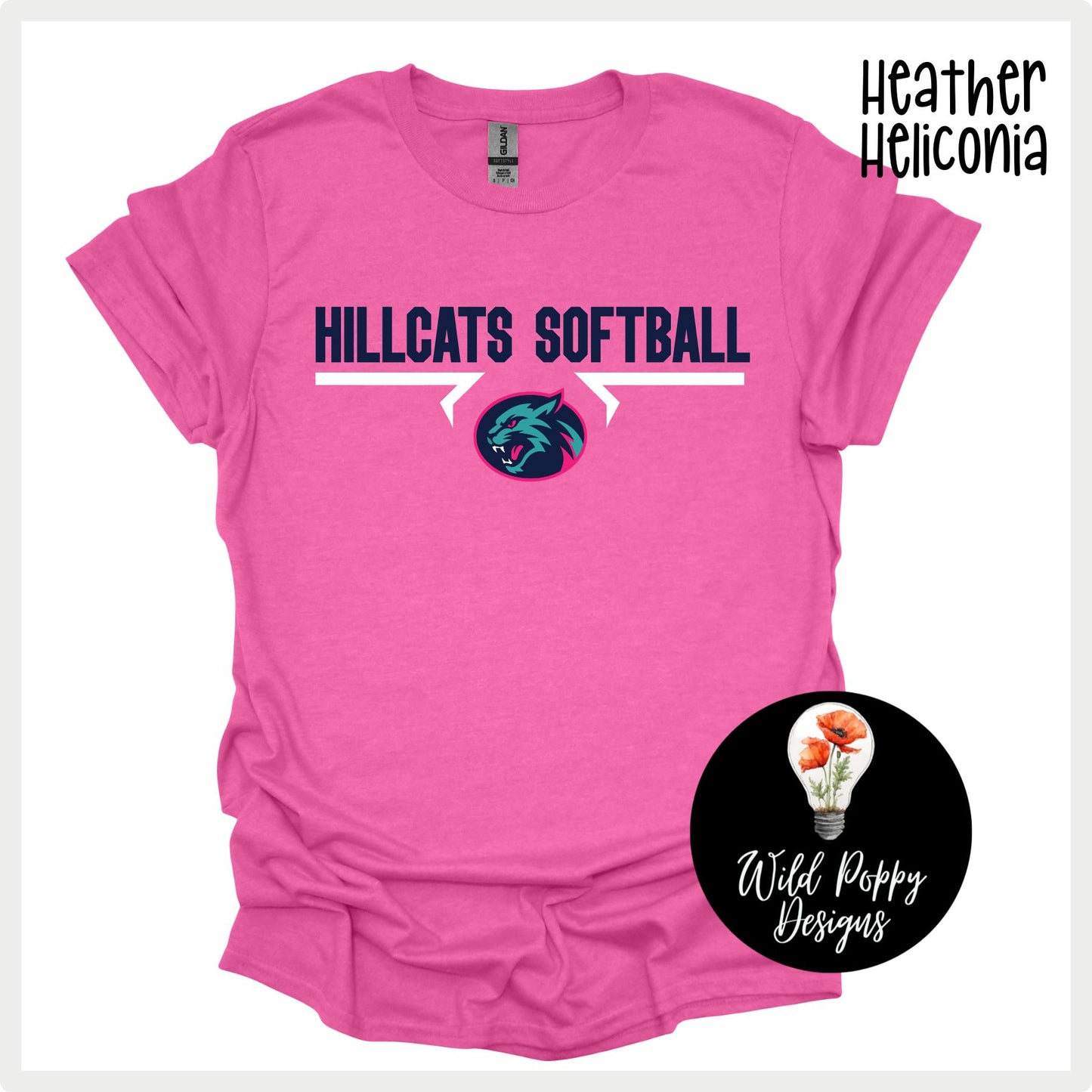 Hillcats Softball Tee