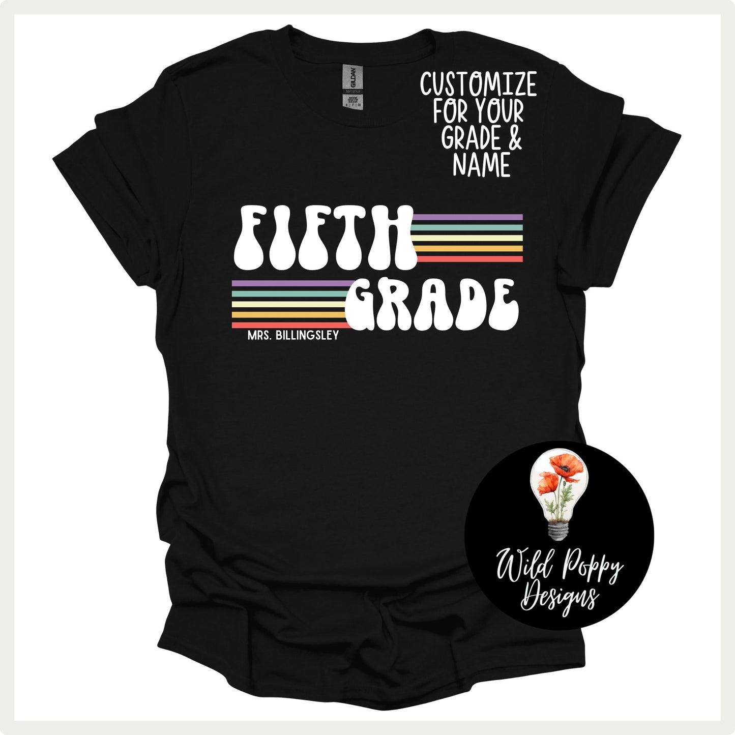 Groovy Grade Level (Customizable)