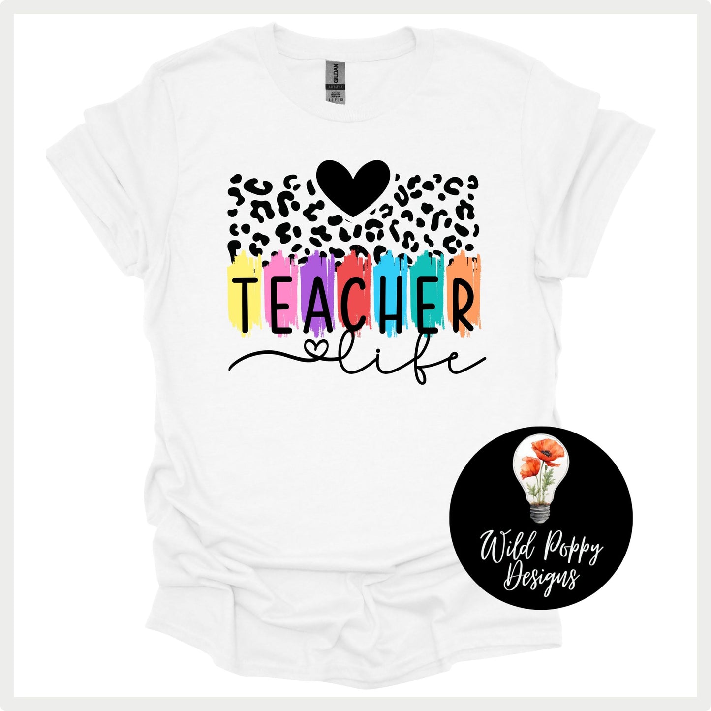 Teacher Life Cheetah Print