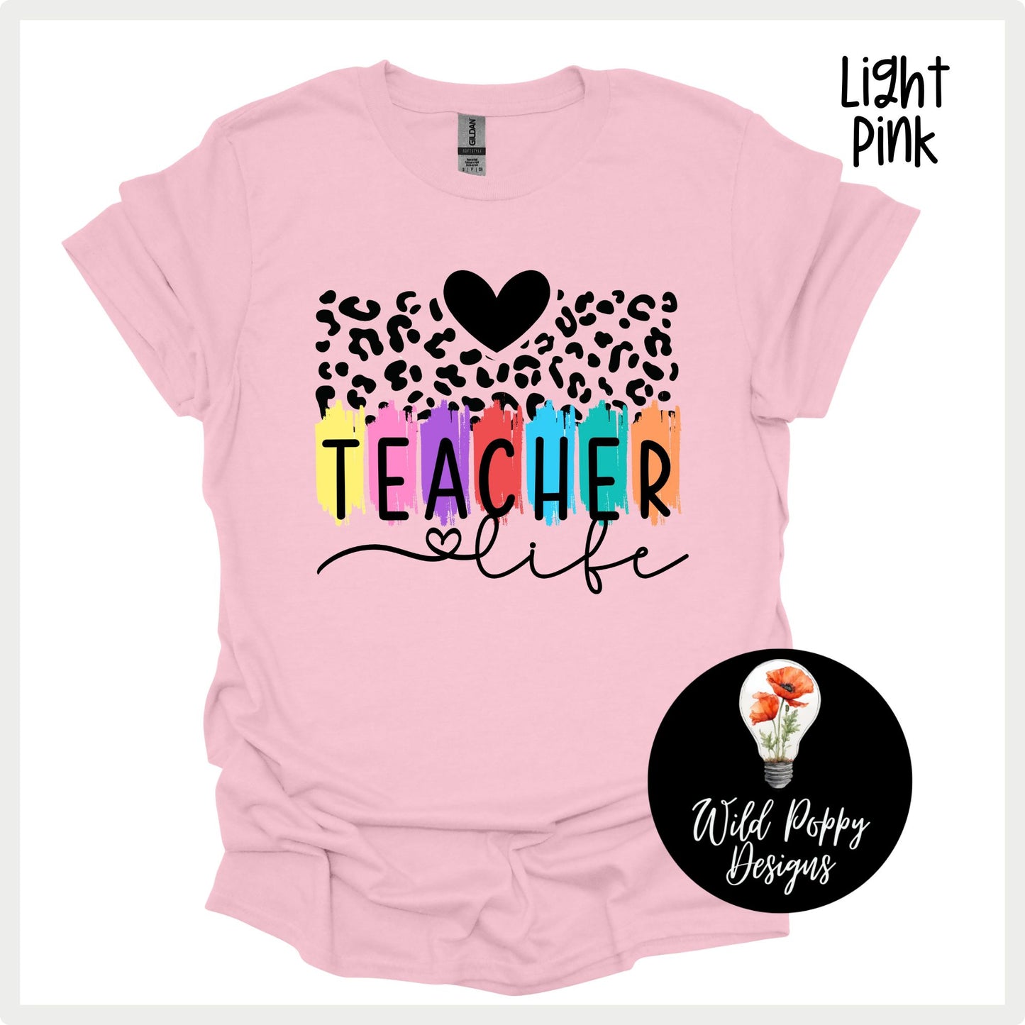 Teacher Life Cheetah Print