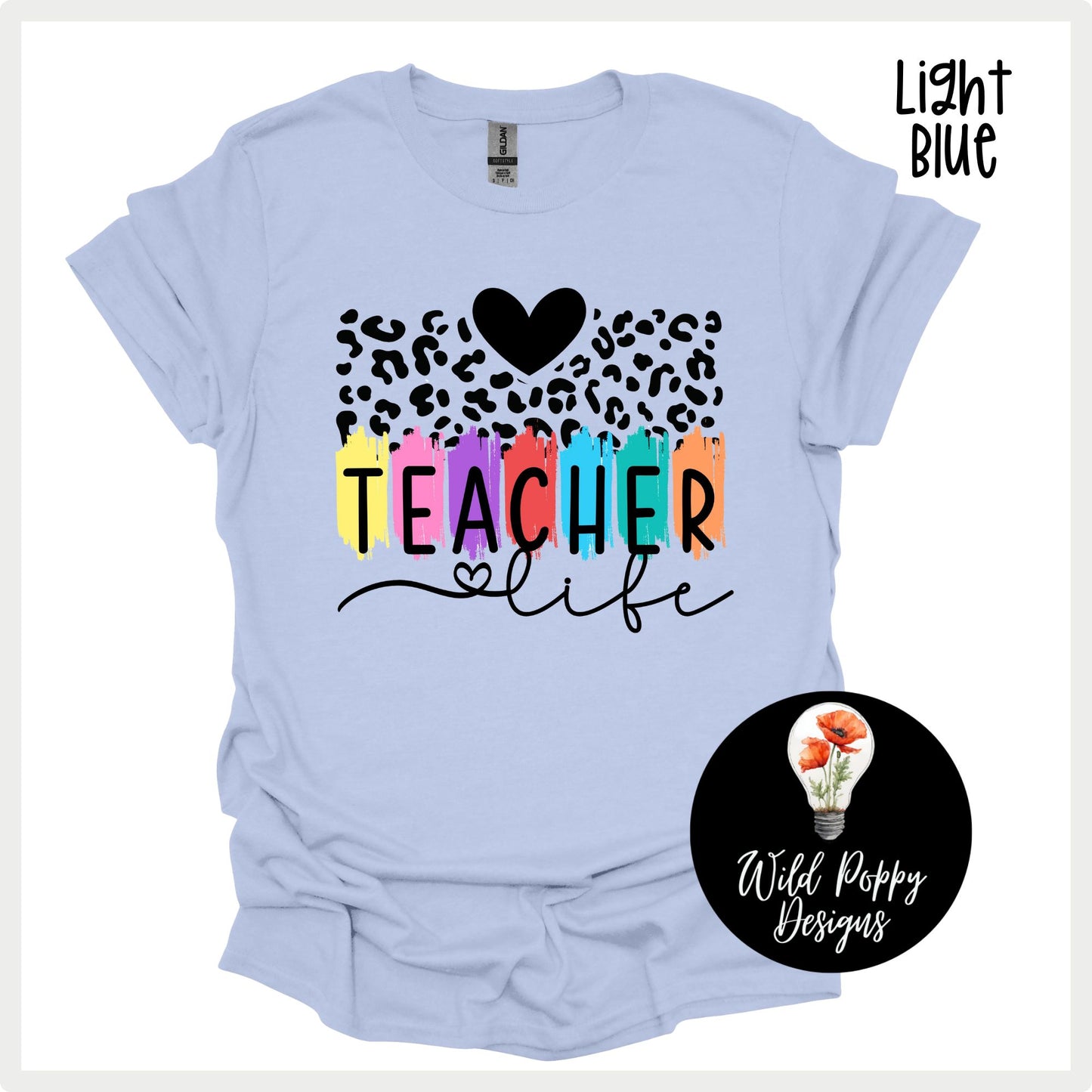 Teacher Life Cheetah Print