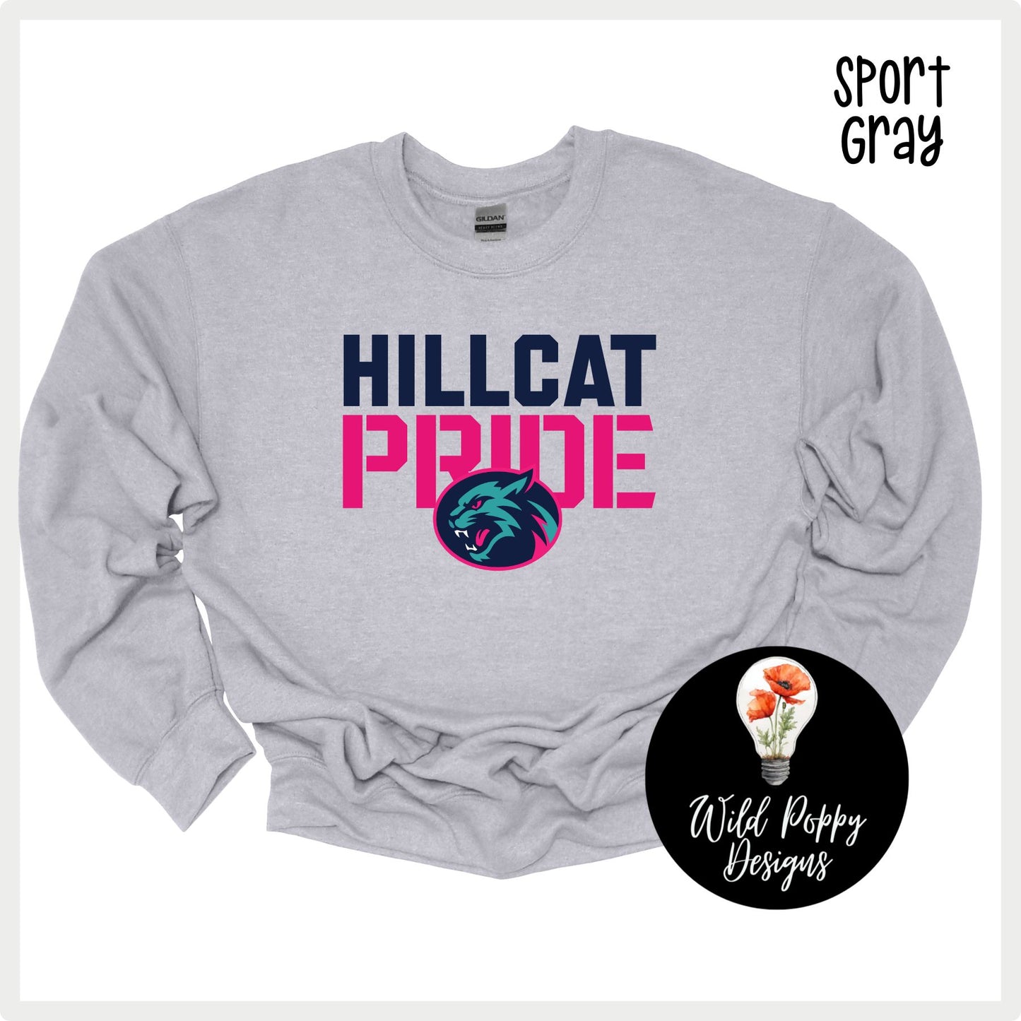 Hillcats Pride Crewneck Sweatshirt