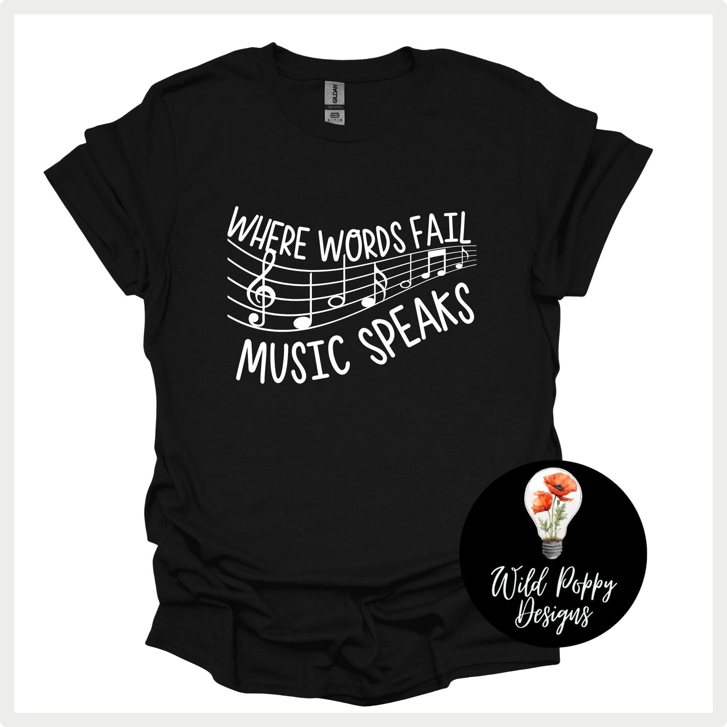 Where Words Fail, Music Speaks