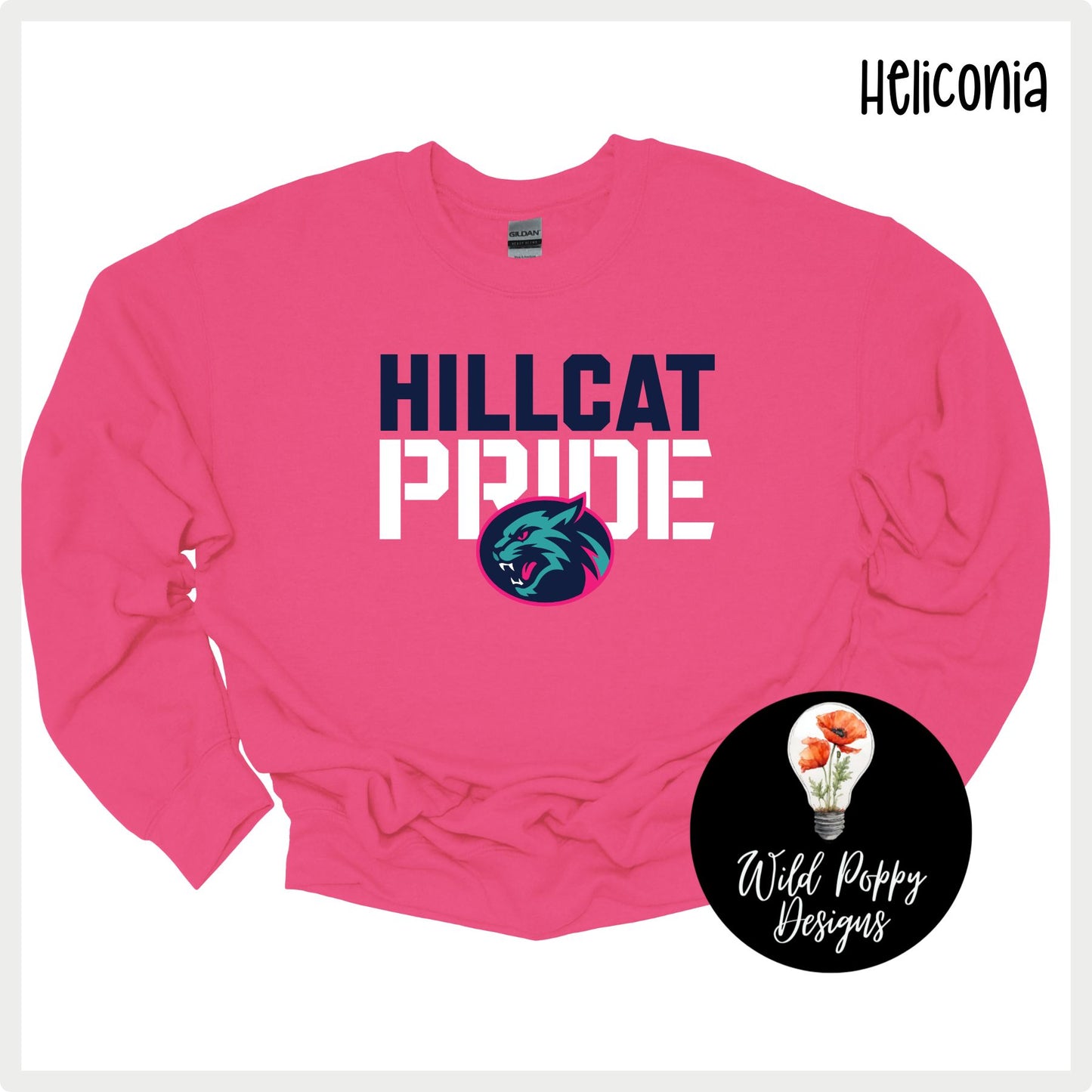 Hillcats Pride Crewneck Sweatshirt