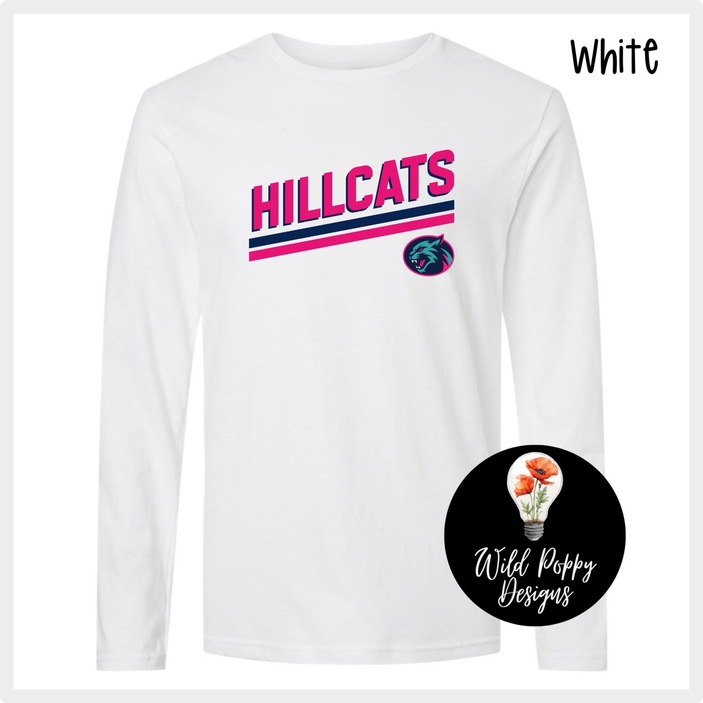 Hillcats Long Sleeve Tee