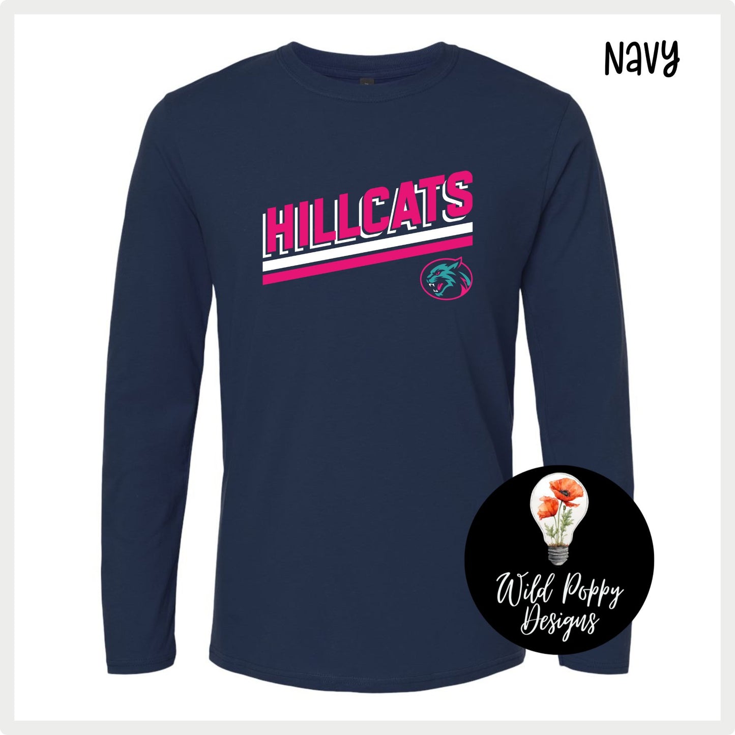 Hillcats Long Sleeve Tee