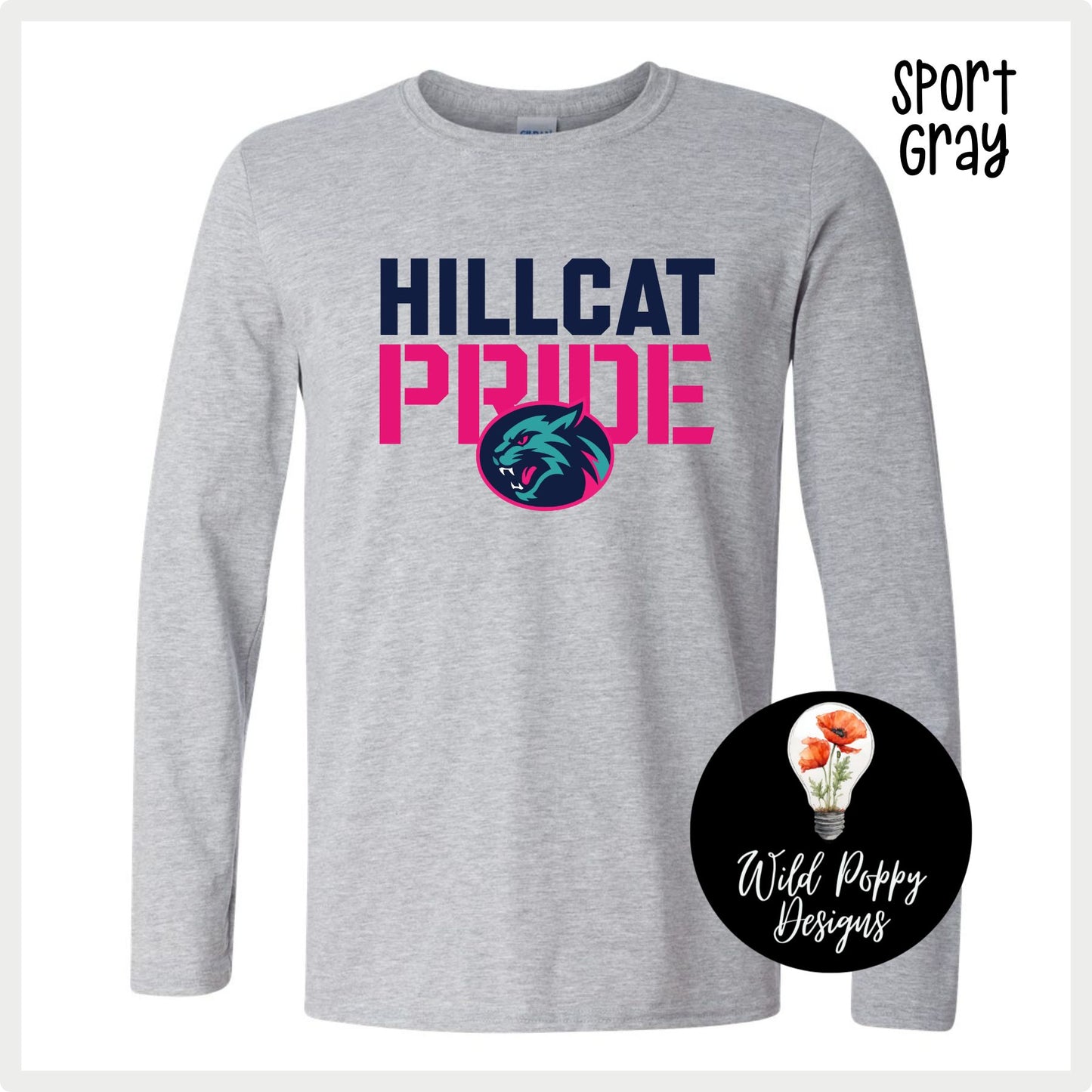 Hillcats Pride Long Sleeve Tee