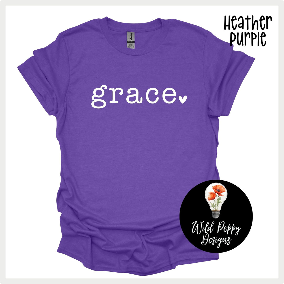 Grace Heart Softstyle Tee