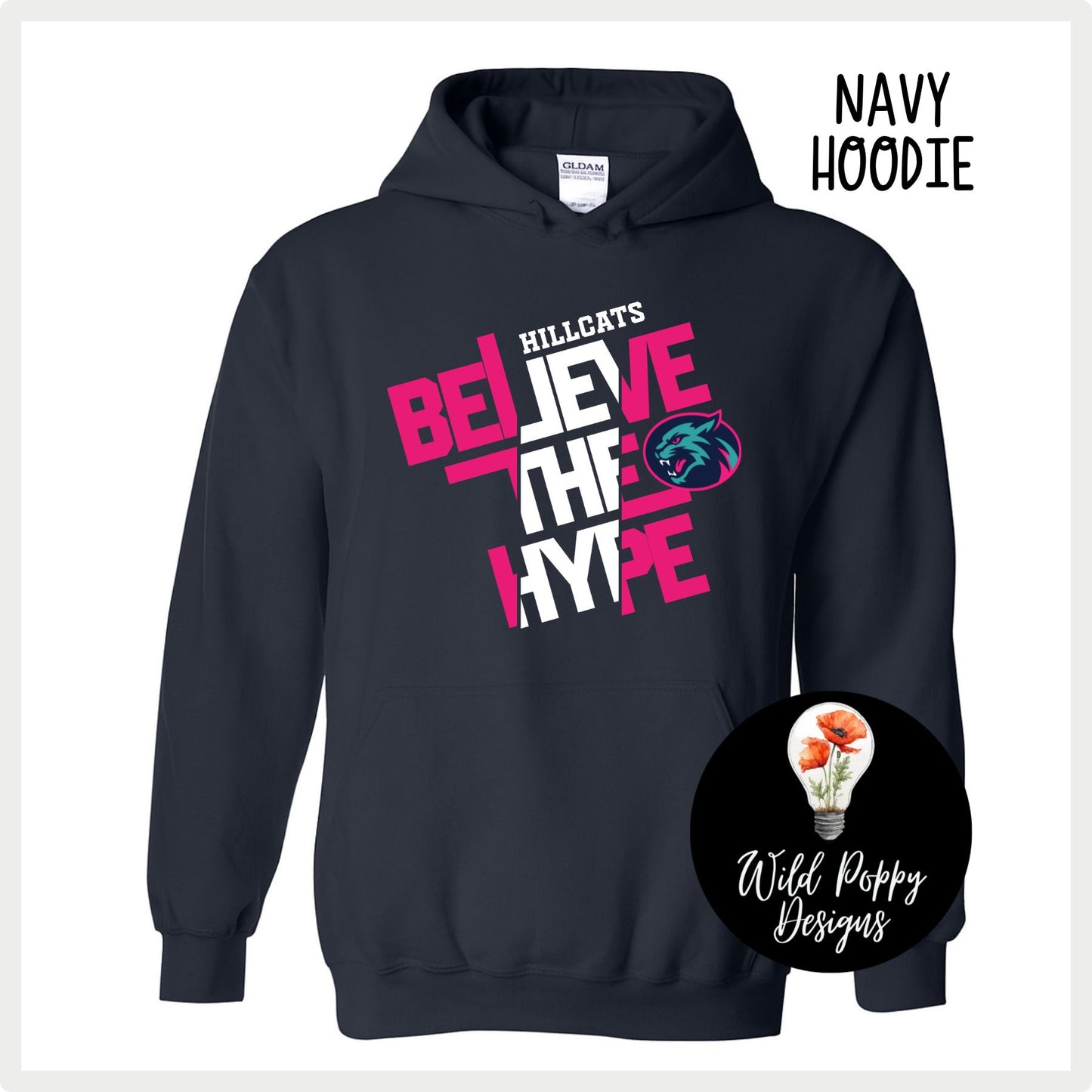 Hillcats Believe the Hype Hoodie Sweatshirt