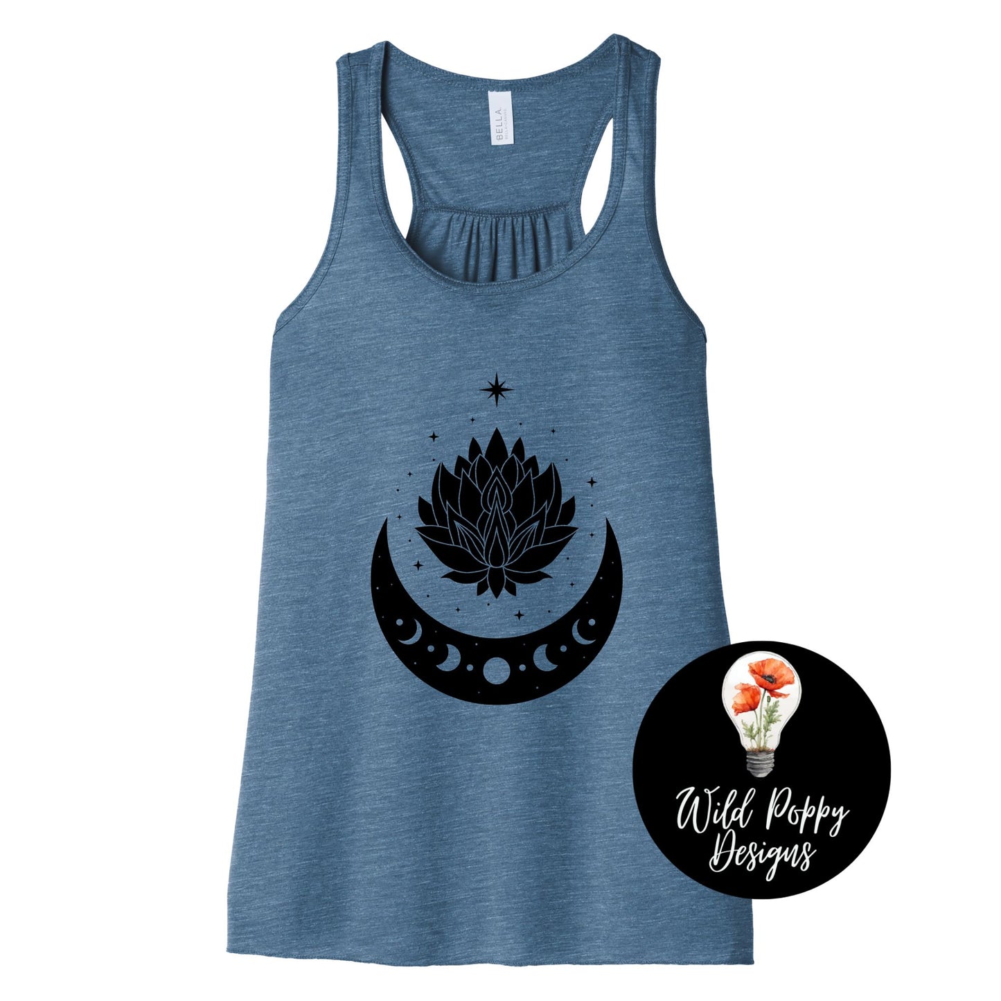 Lotus + Moon Phases Tank