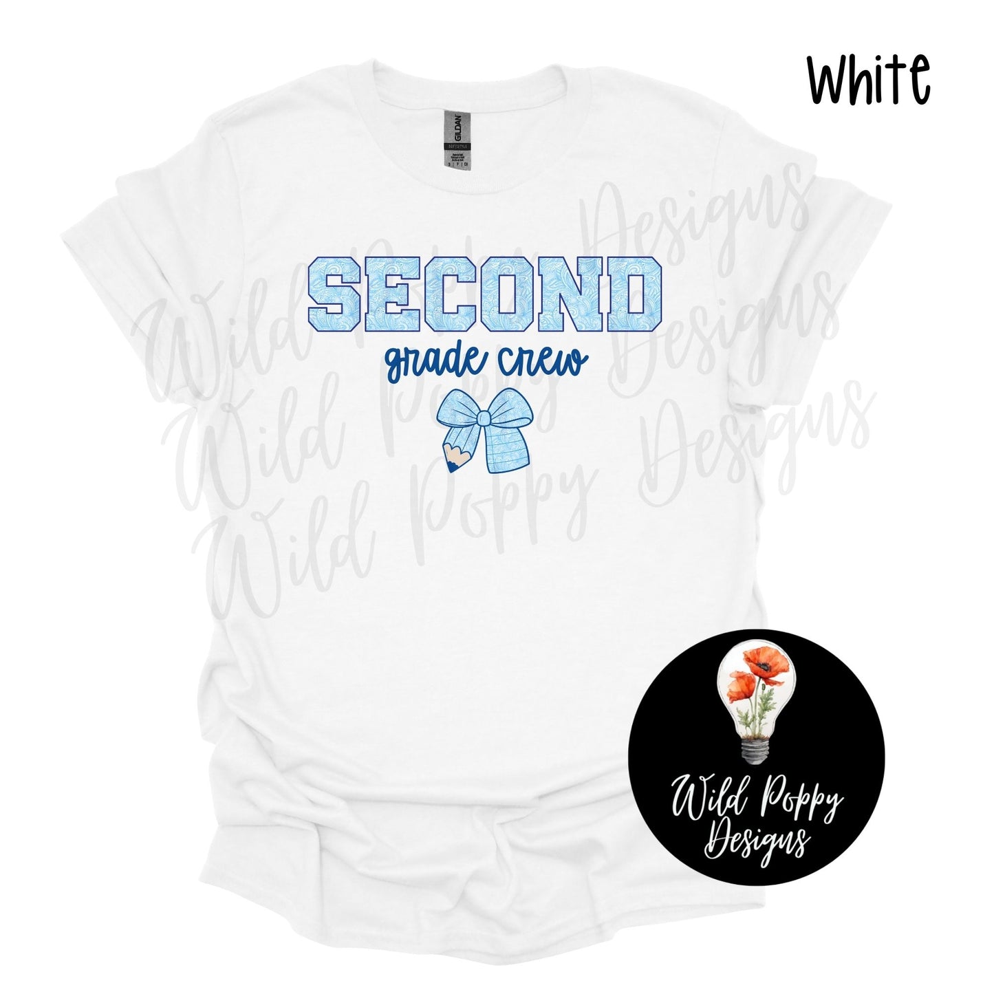 Paisley Blue Grade Level Tee (Customizable)
