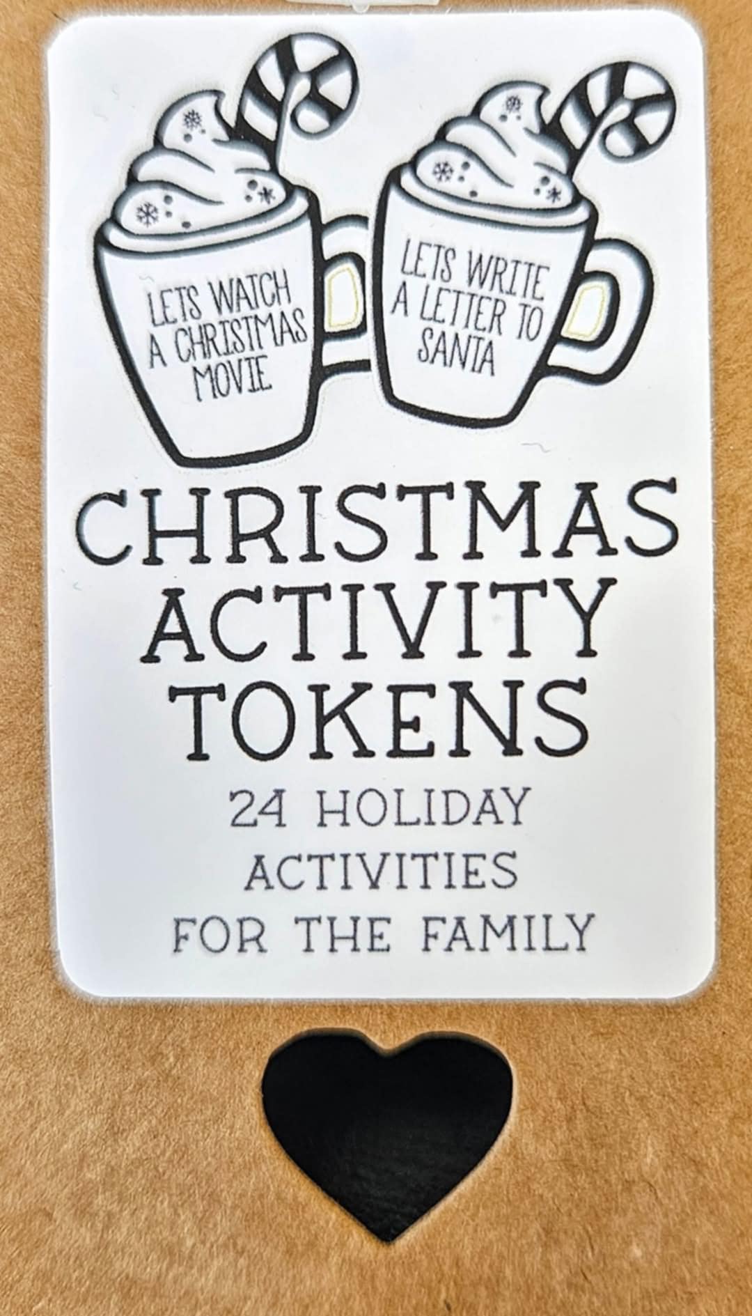 Holiday Activity Tokens Set