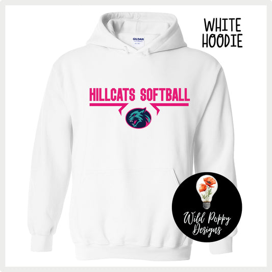 Hillcats Softball Hoodie Sweatshirt