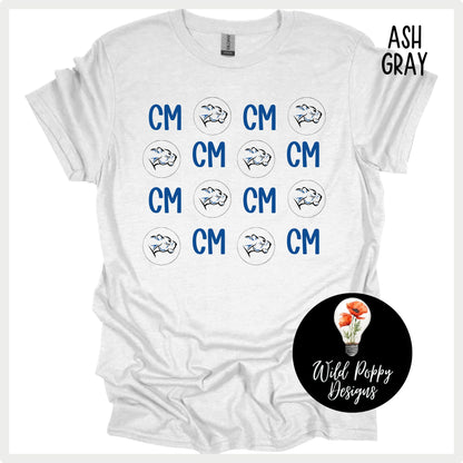 Creekmoor Cougars - Logo Pattern