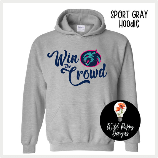 Hillcats Win the Crowd Hoodie Sweatshirt