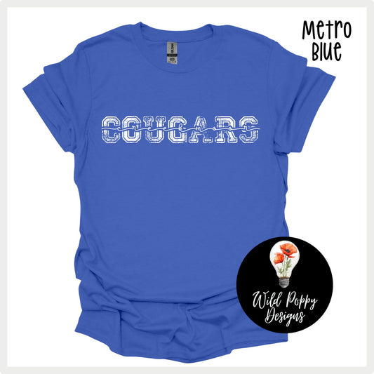 Creekmoor Cougars - Cougar School Shirt