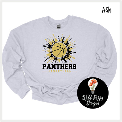 Ray-Pec Paint Splatter Basketball