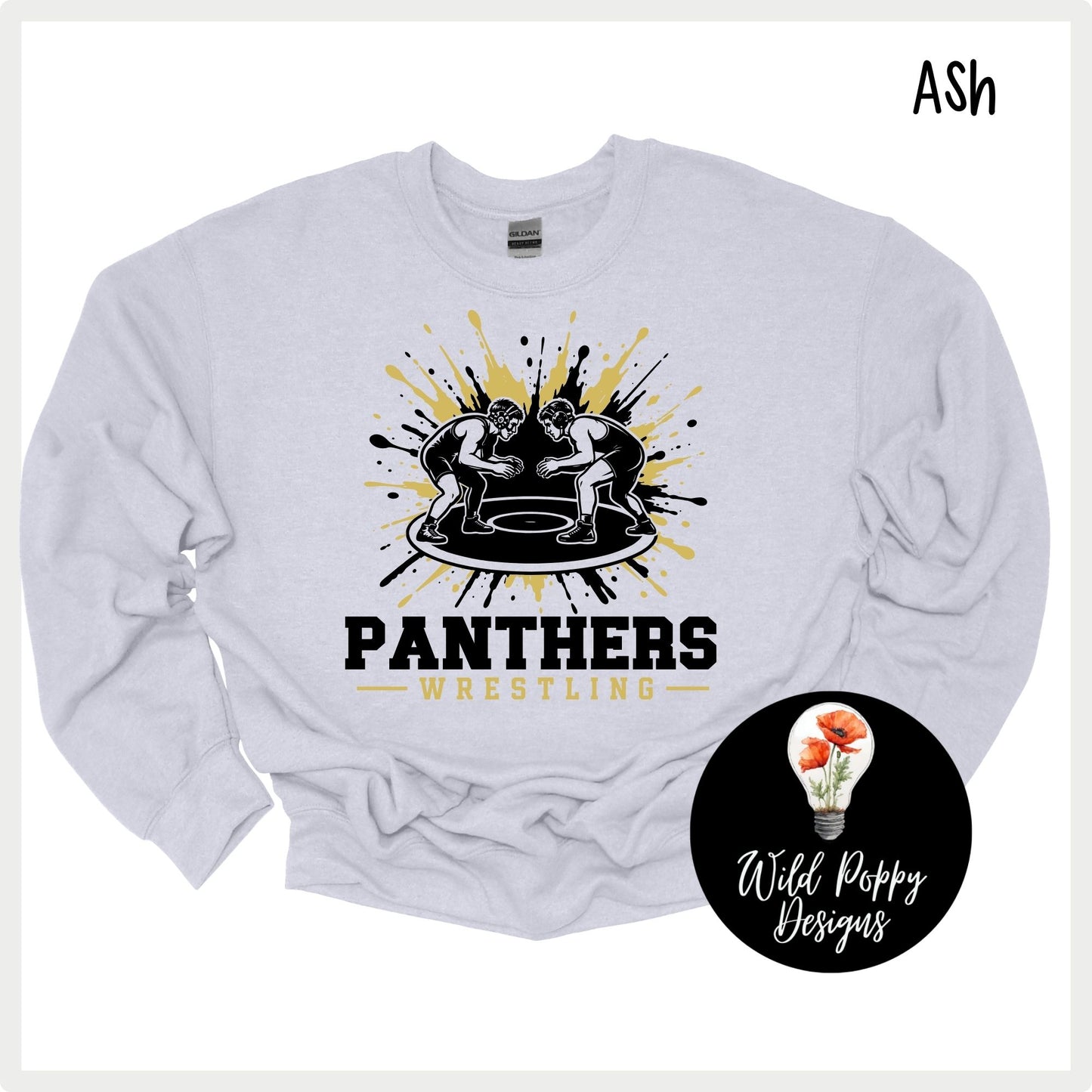 Ray-Pec Paint Splatter Wrestling