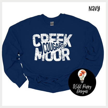 Creekmoor Cougars Pennant