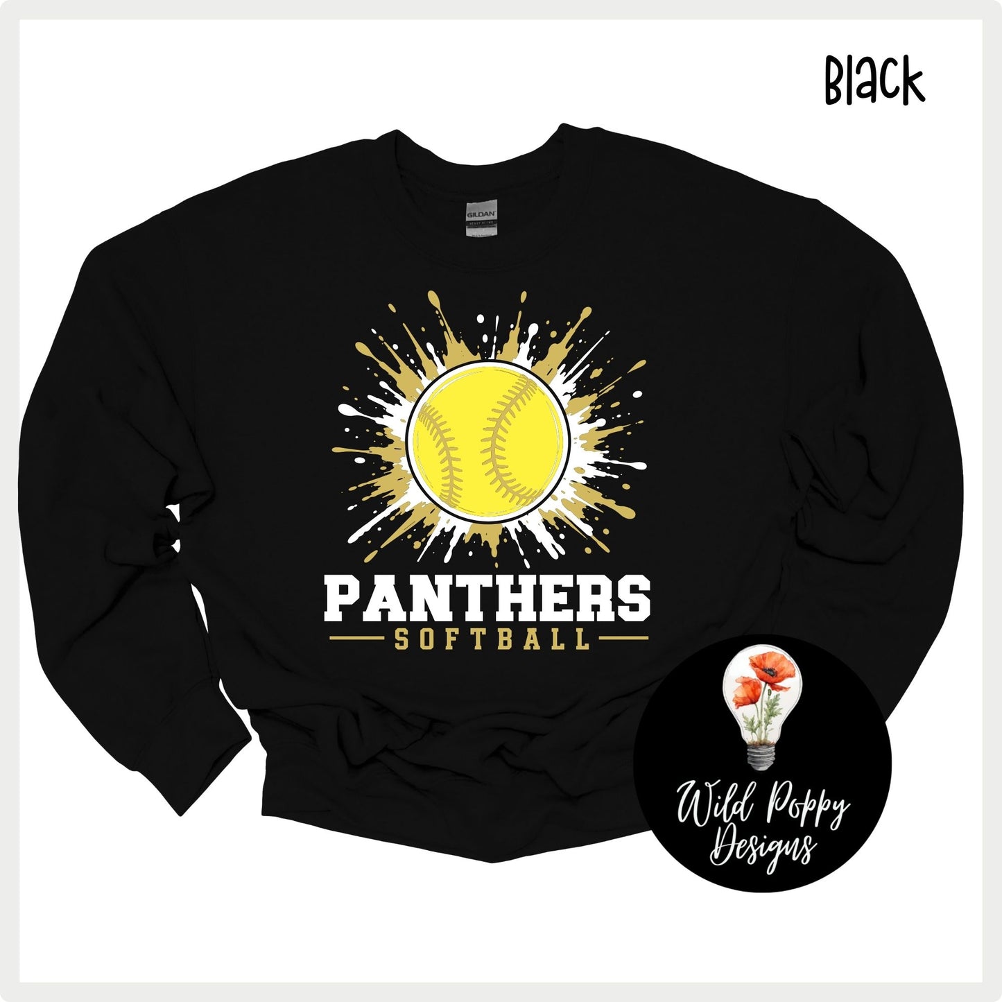 Ray-Pec Paint Splatter Softball