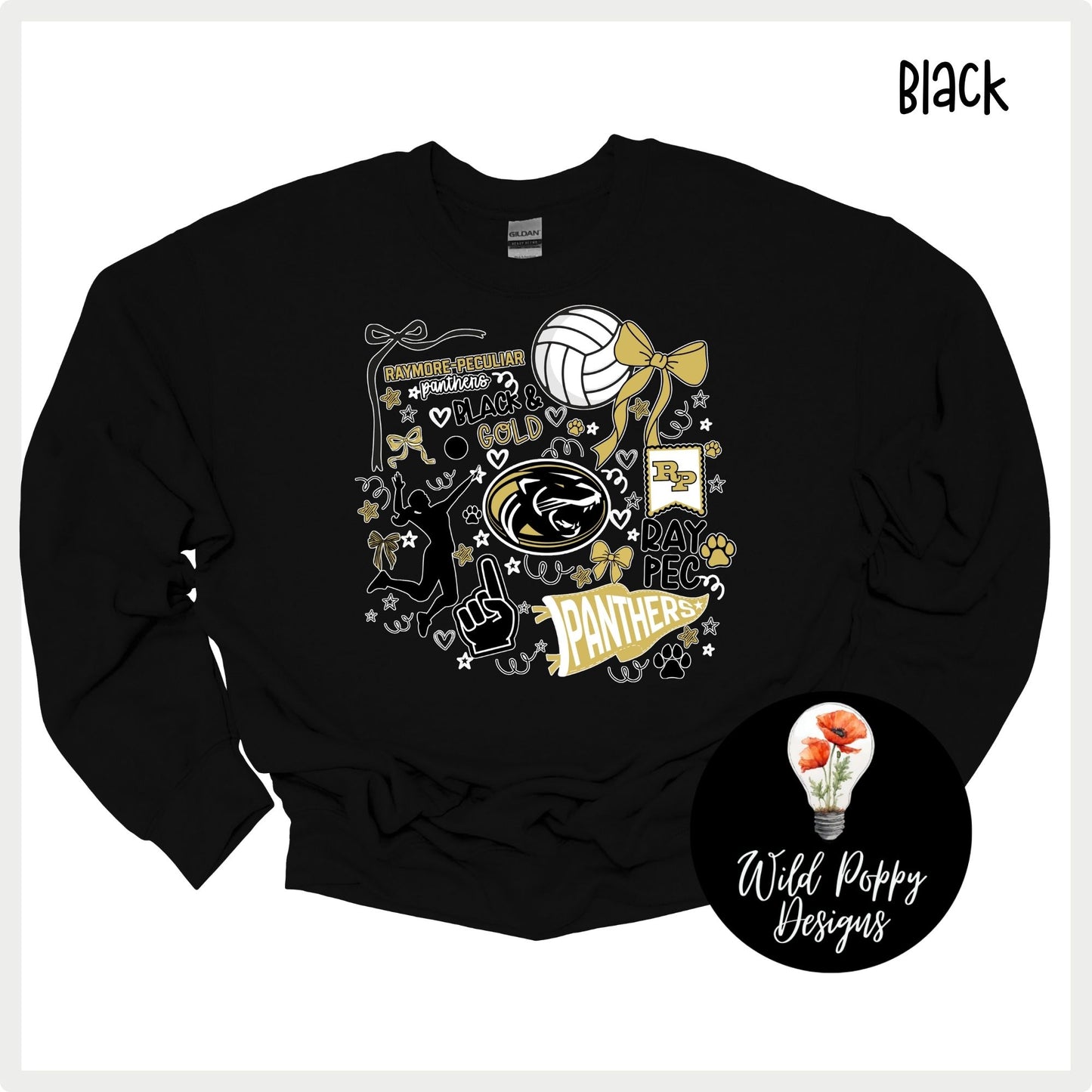 Ray-Pec Volleyball Doodles