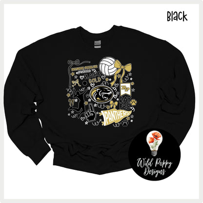 Ray-Pec Volleyball Doodles