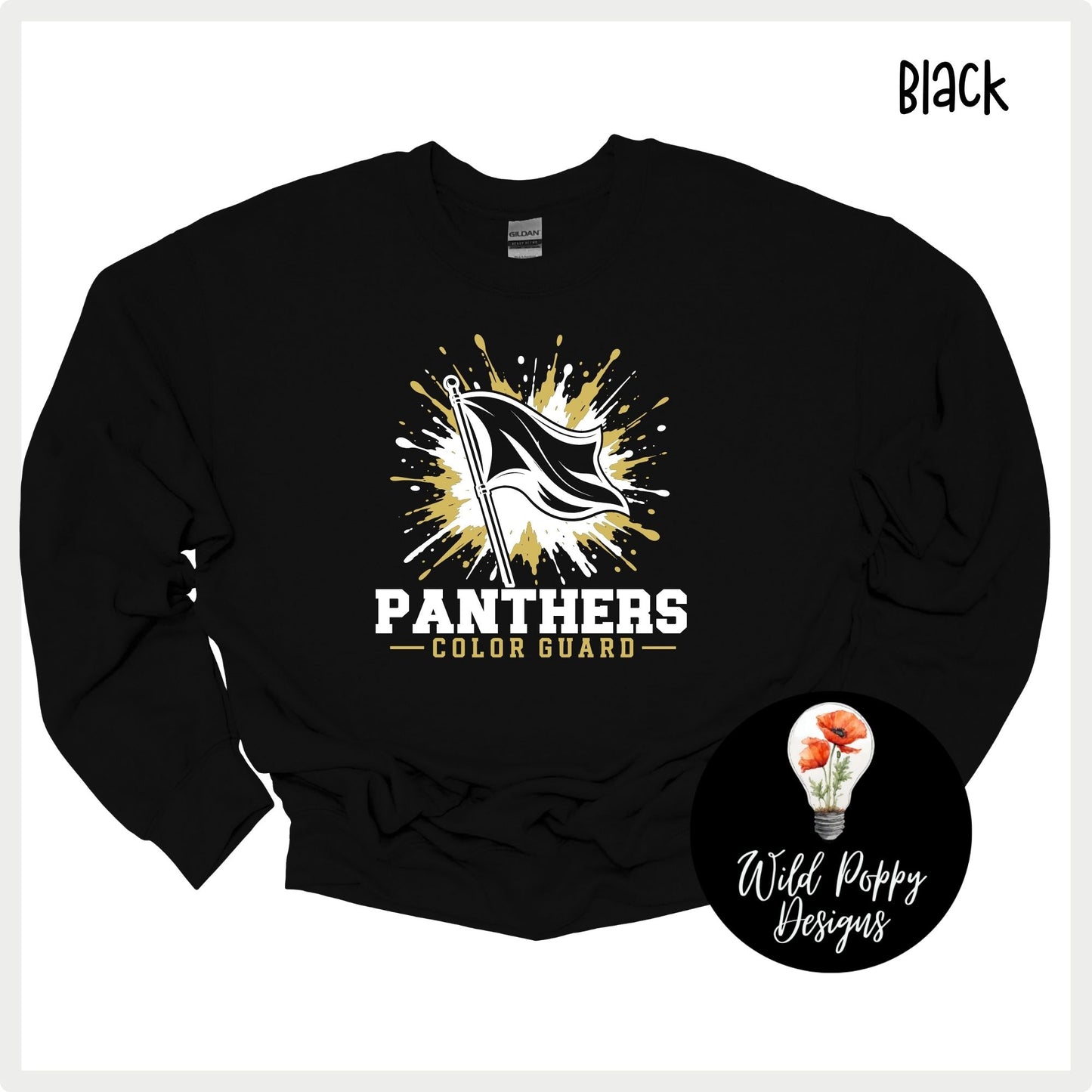 Ray-Pec Paint Splatter Color Guard