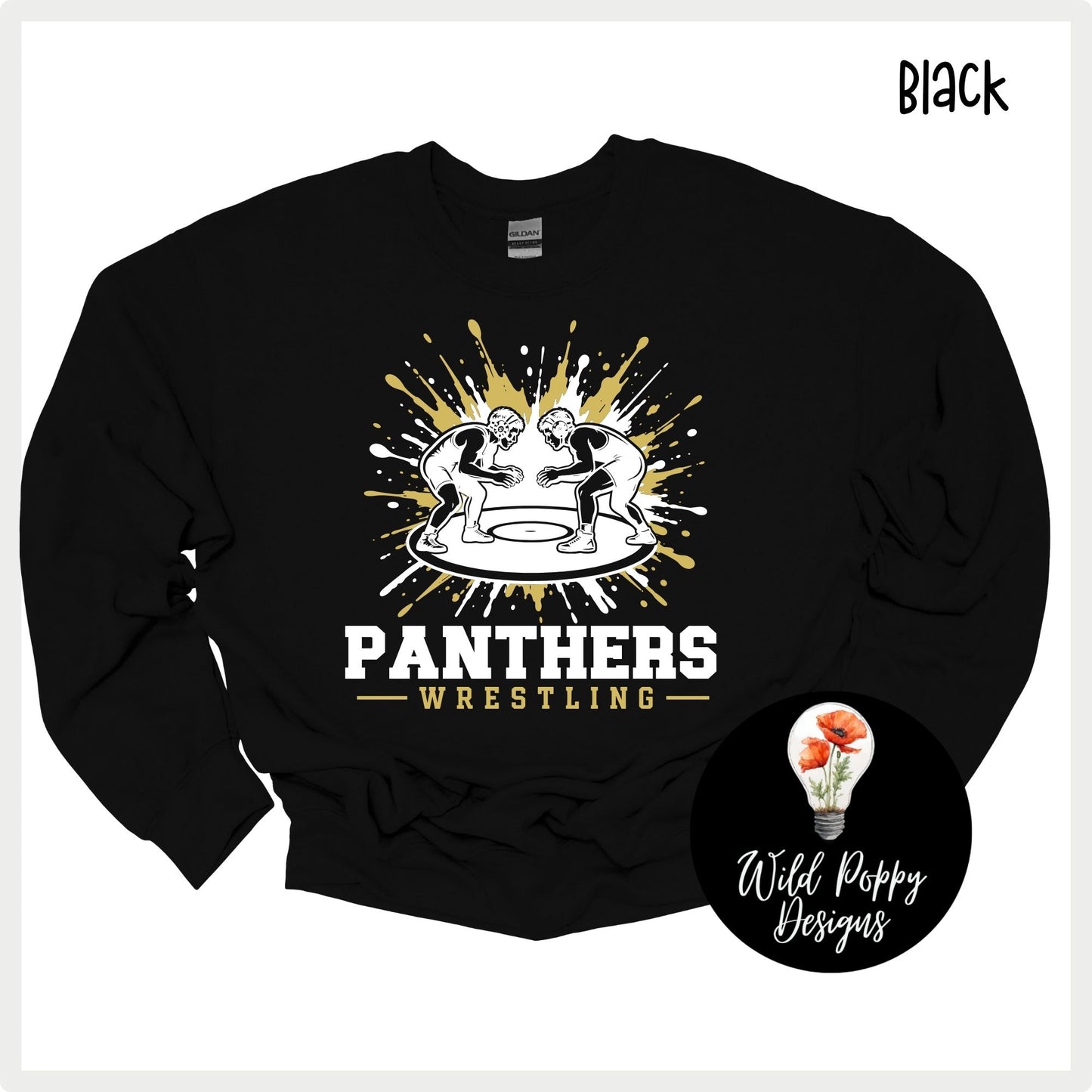 Ray-Pec Paint Splatter Wrestling