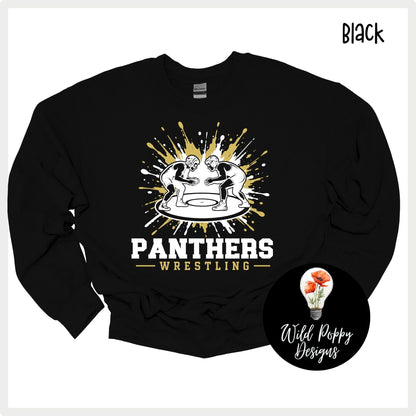 Ray-Pec Paint Splatter Wrestling