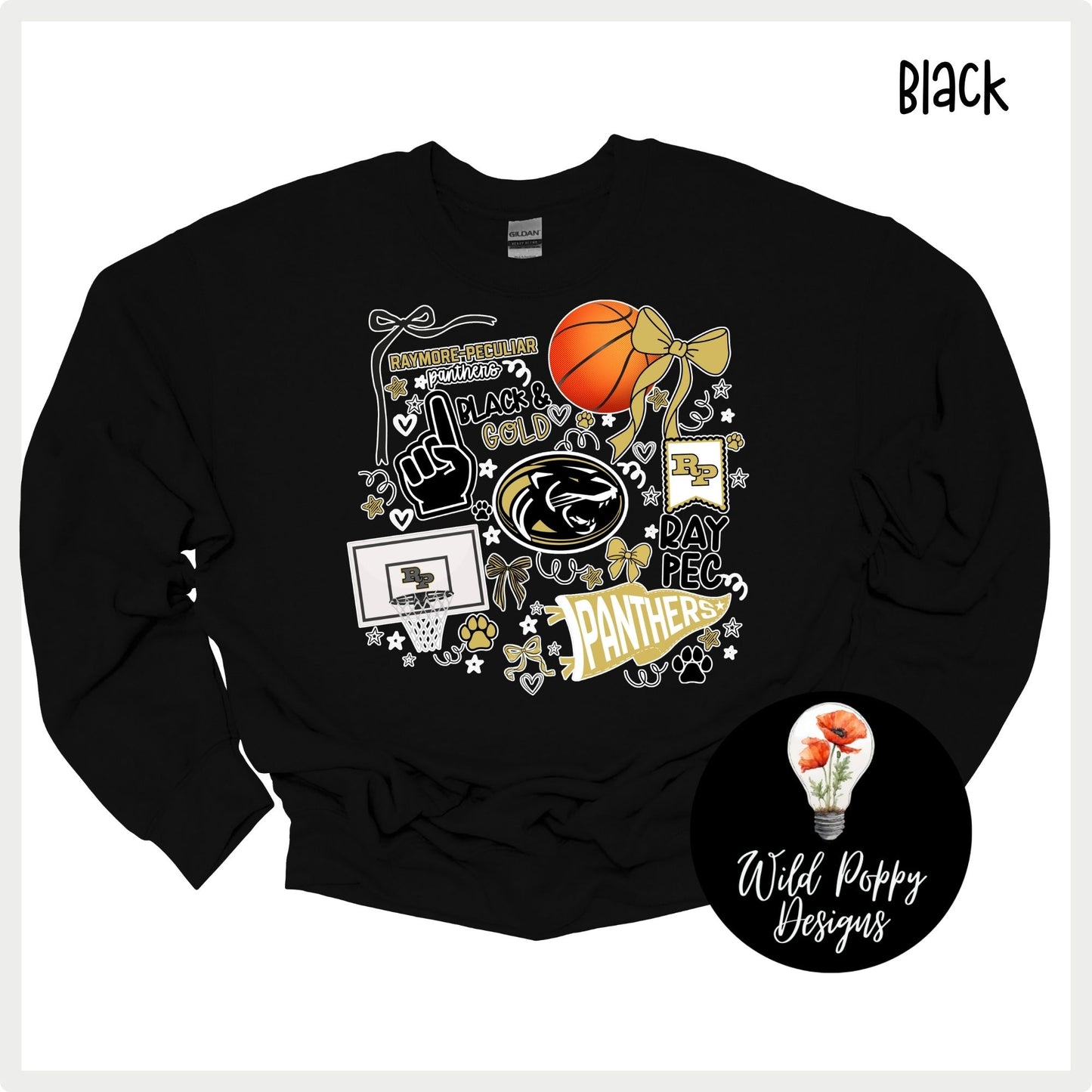 Ray-Pec Basketball Doodles