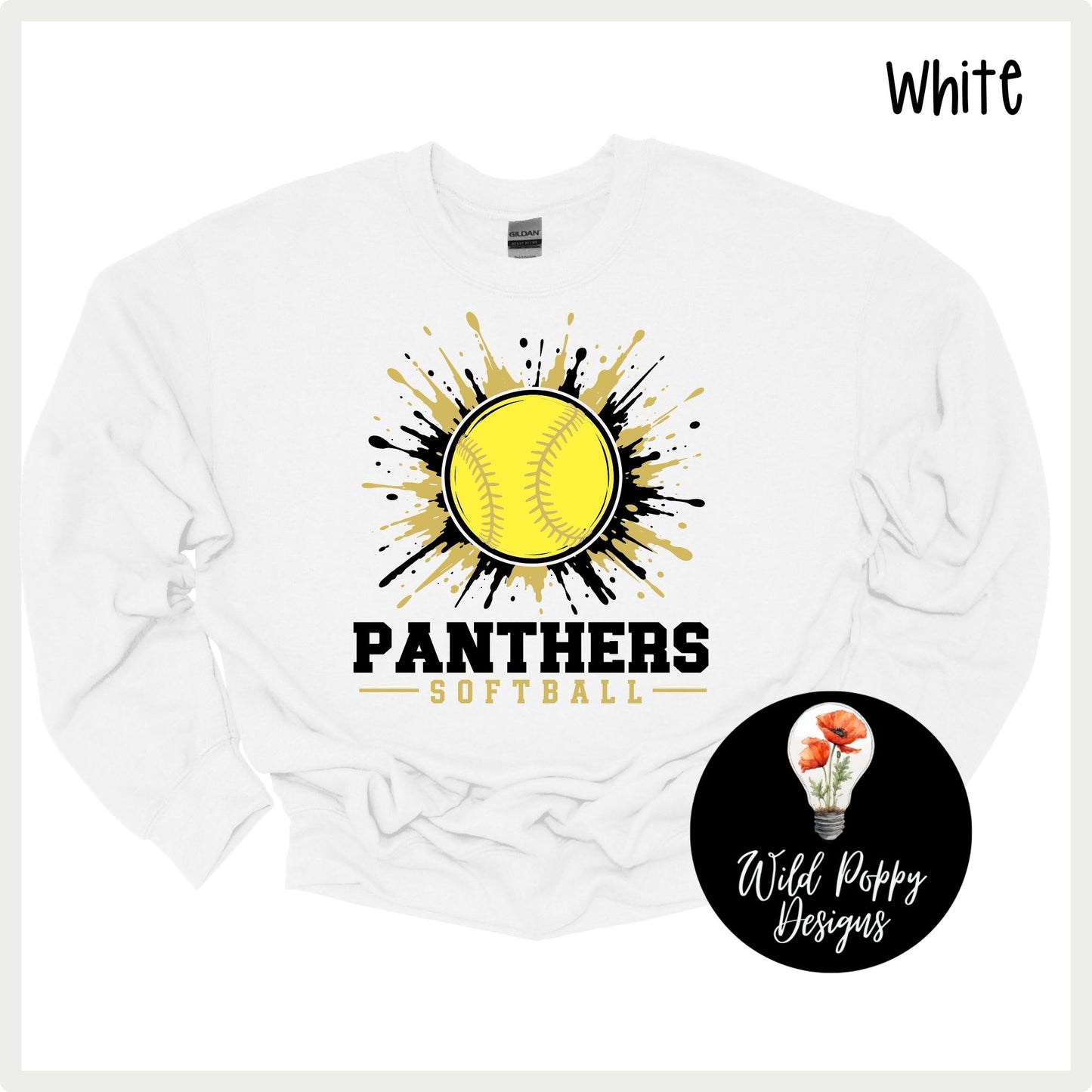 Ray-Pec Paint Splatter Softball