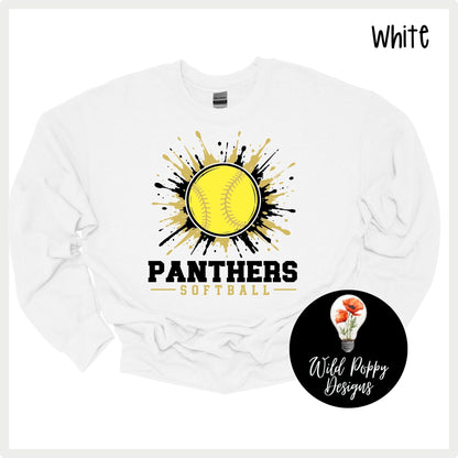Ray-Pec Paint Splatter Softball